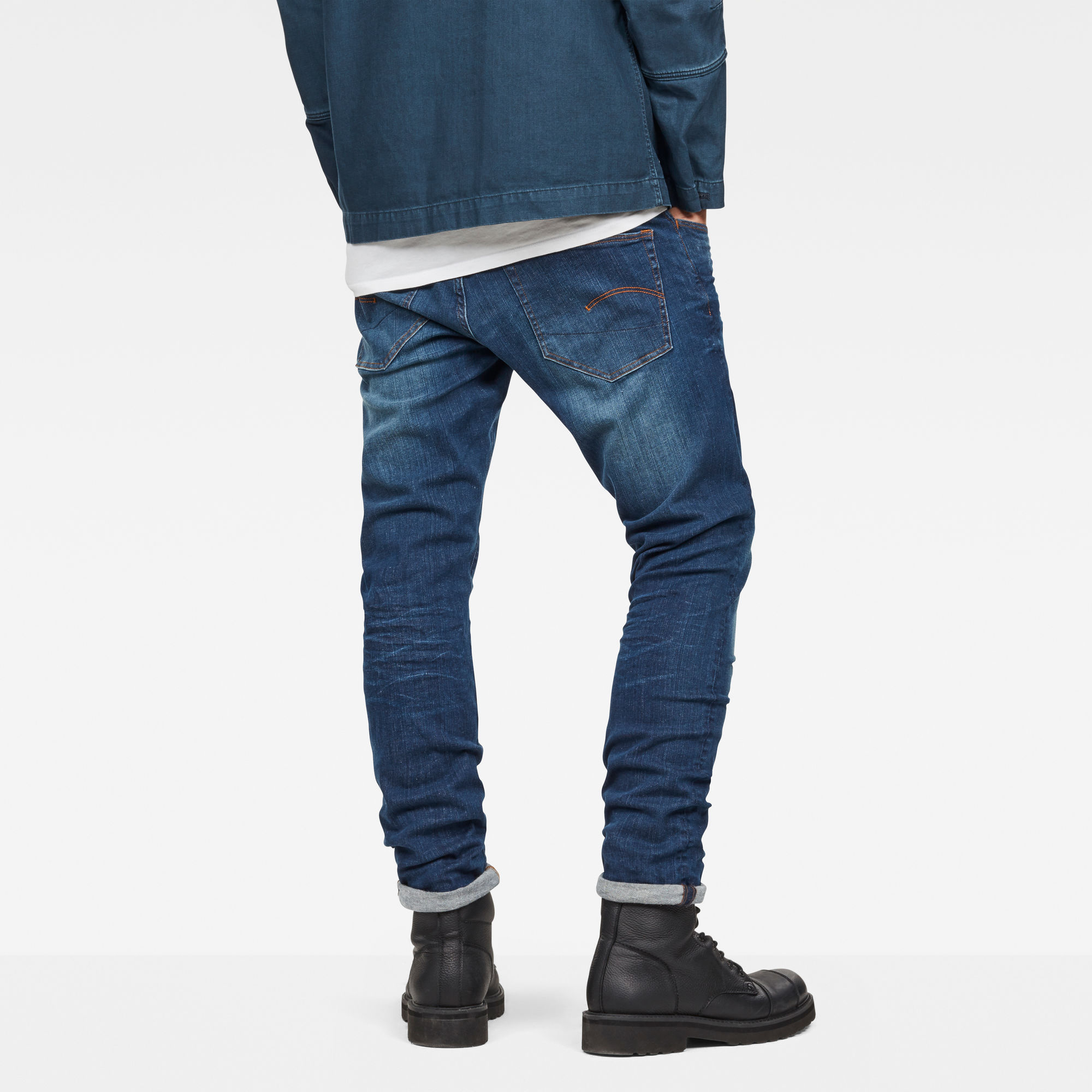 3301 Deconstructed Skinny Jeans | Dark blue | G-Star RAW®