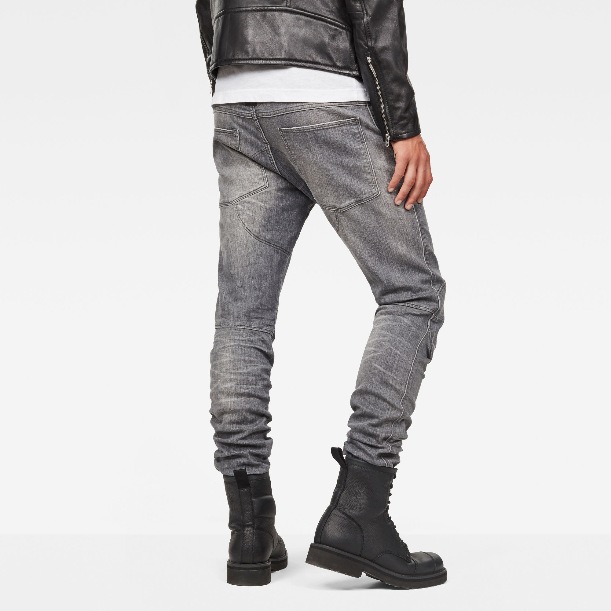 5620 G-Star Elwood 3D Skinny Jeans | Grey | G-Star RAW®