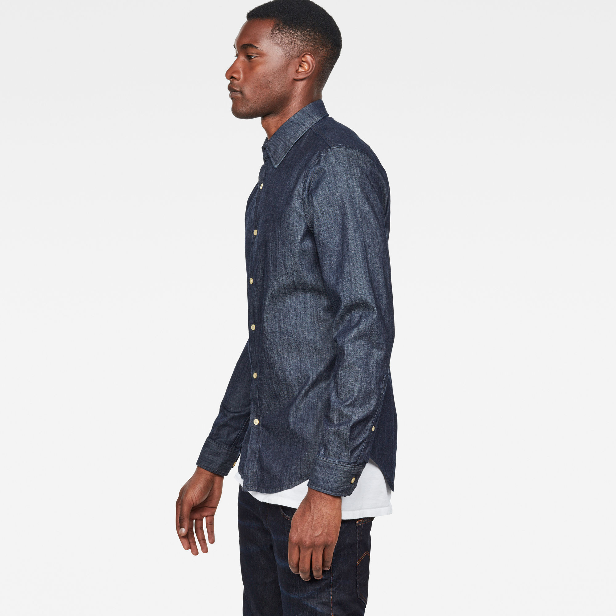Core Denim Shirt Dark blue GStar RAW®