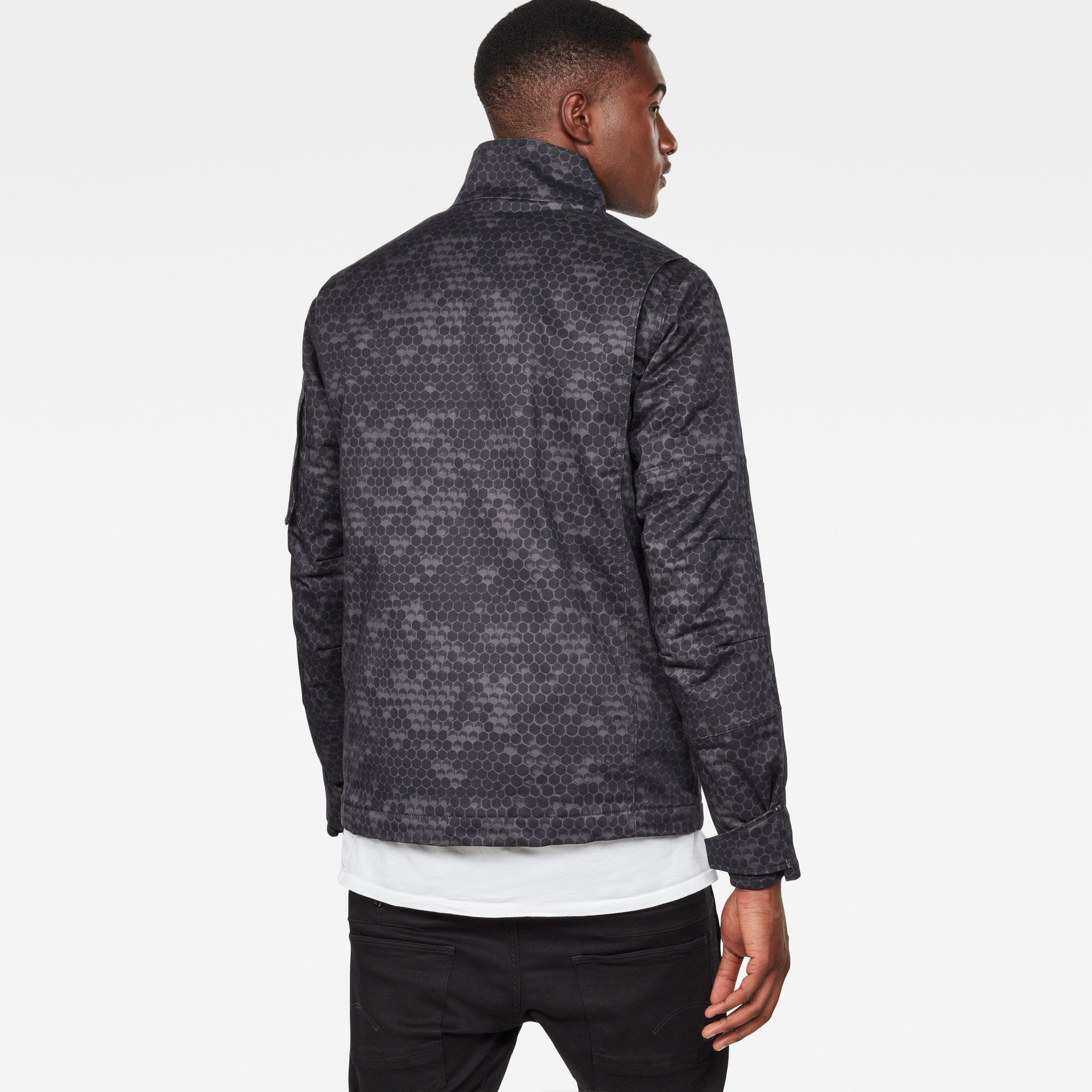 Rackam Utility Padded Overshirt | Grey | G-Star RAW®