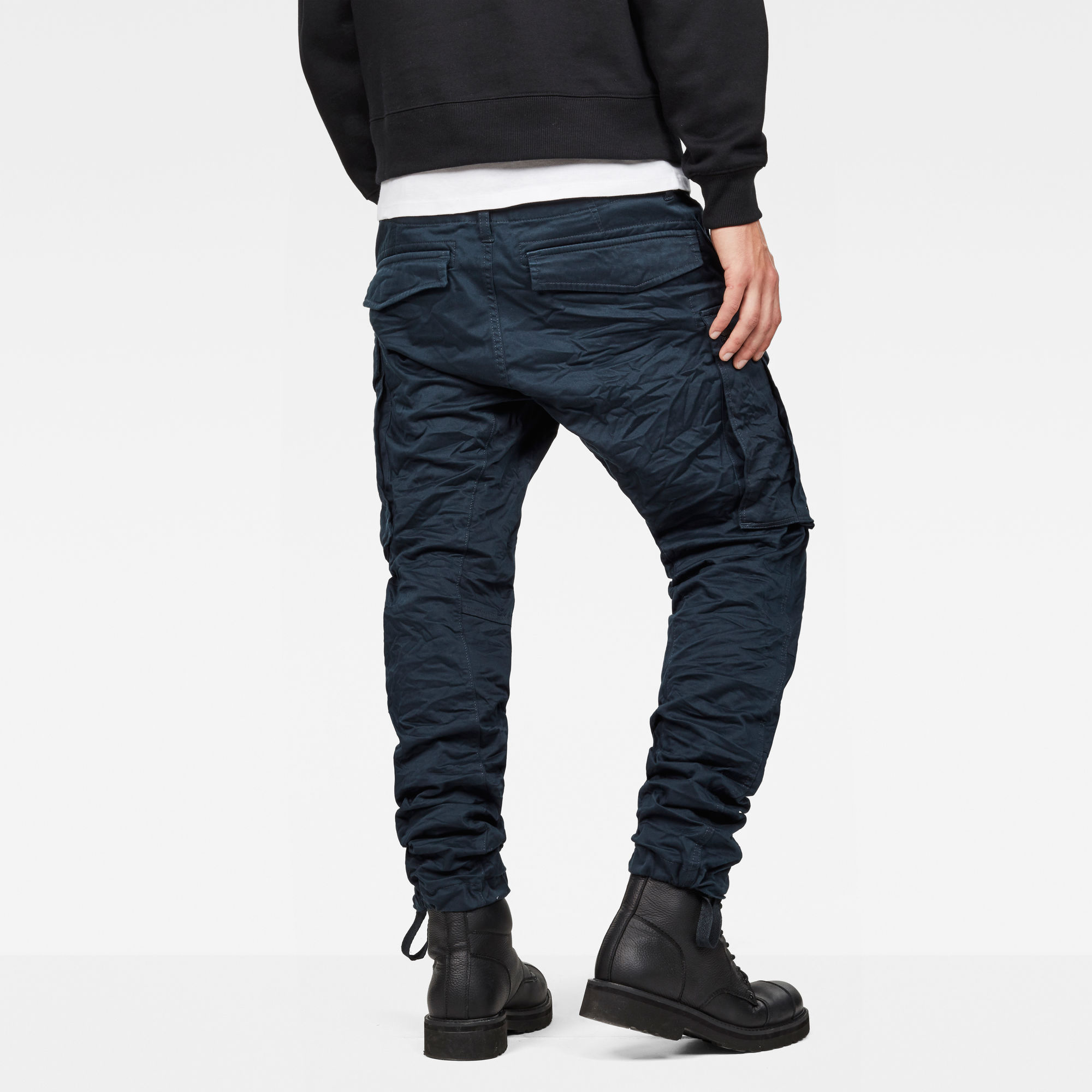 Rovic Zip 3D Tapered Pants | Legion Blue | G-Star RAW®