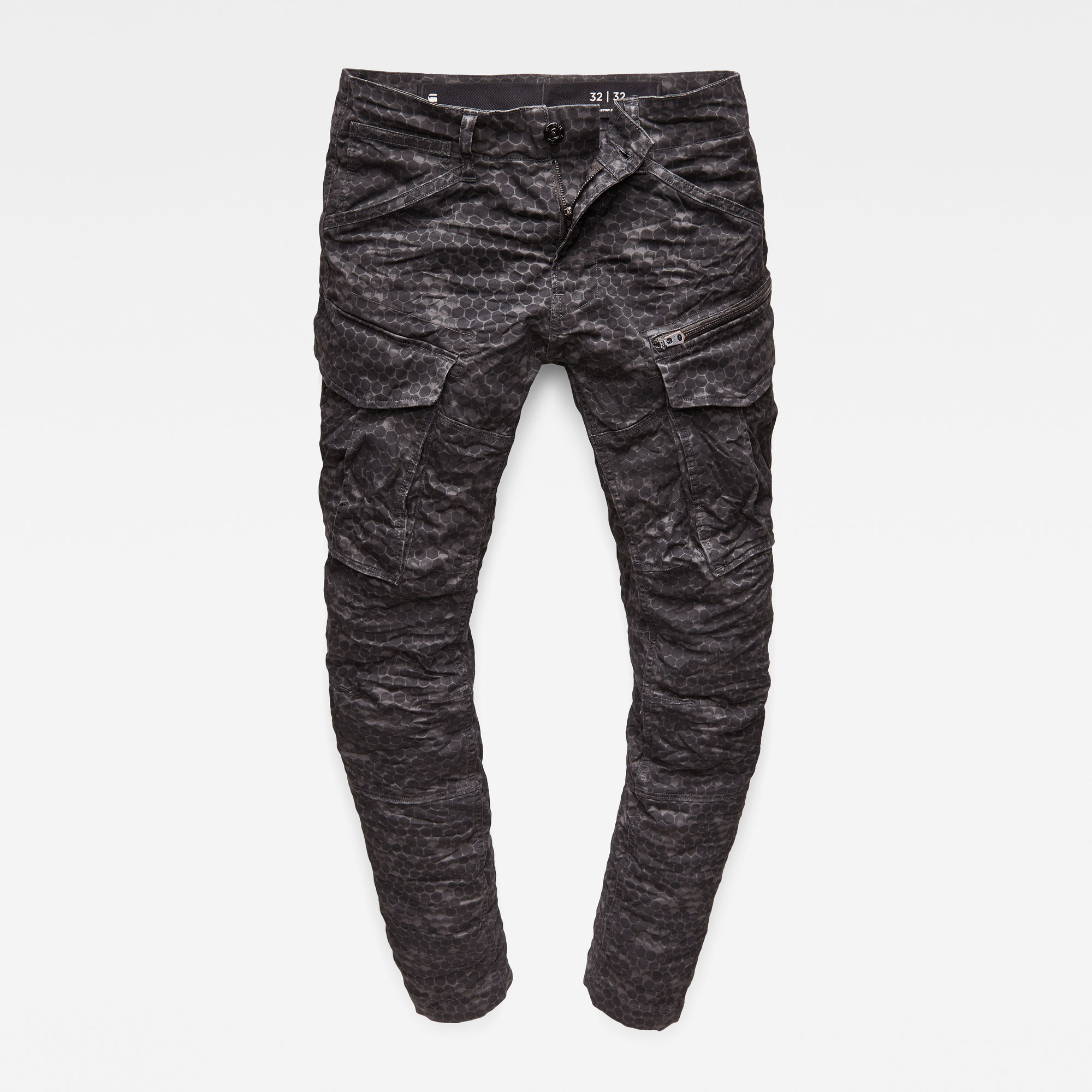 Rovic Zip 3D Tapered Pants | MDF/Raven | G-Star RAW®