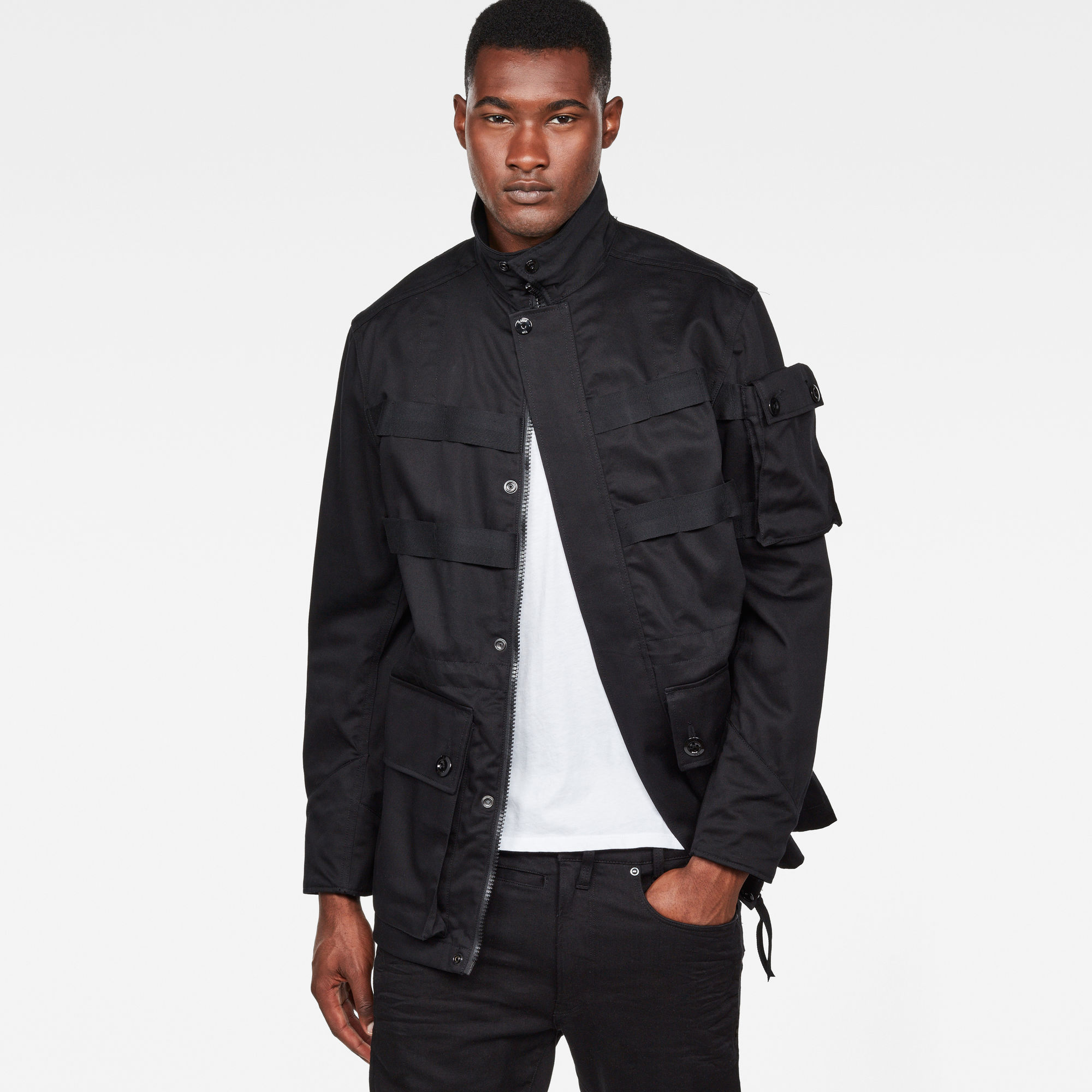 Ospak Auxilary Components Comp Field Jacket | Black | G-Star RAW®