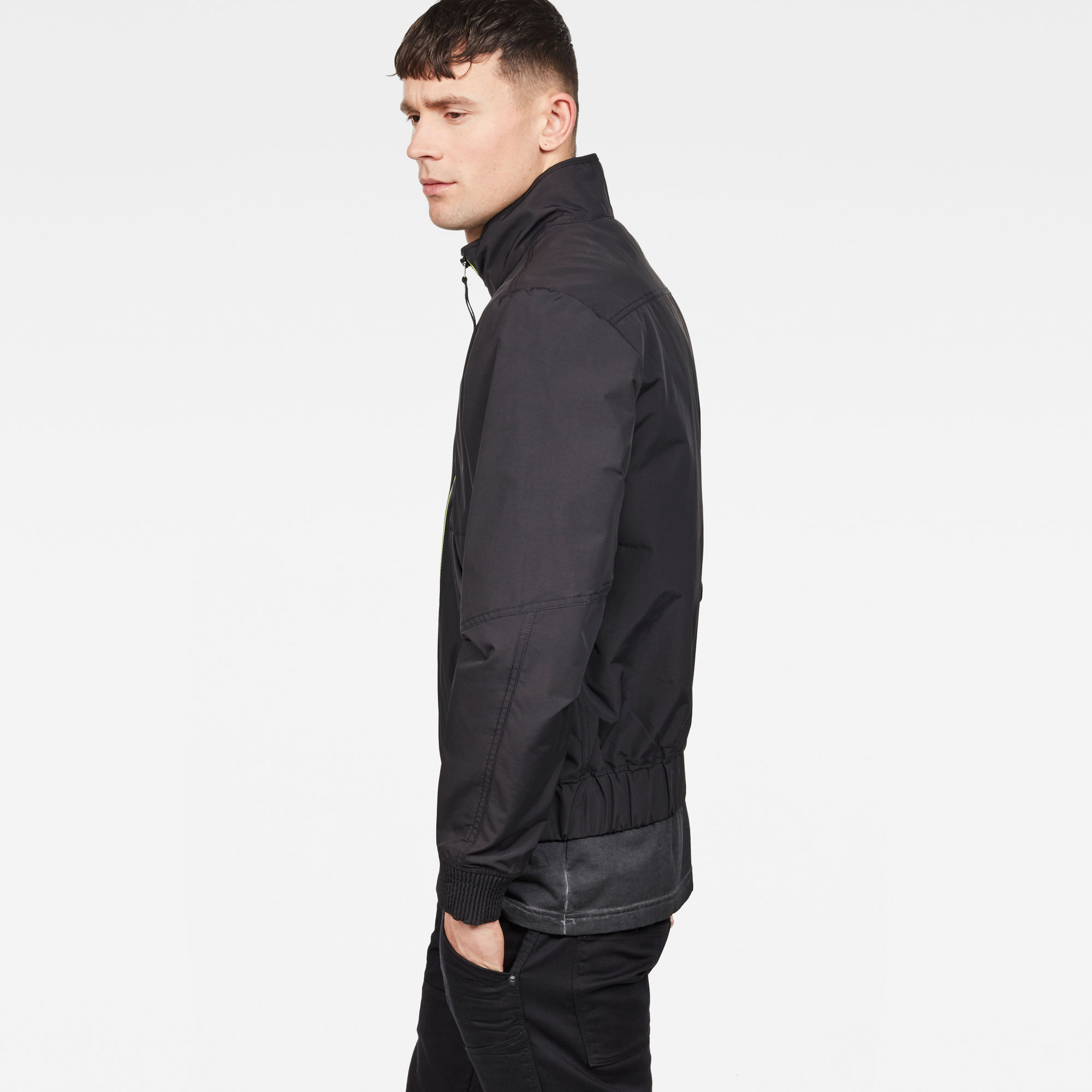 Deline Track Overshirt | Black | G-Star RAW®