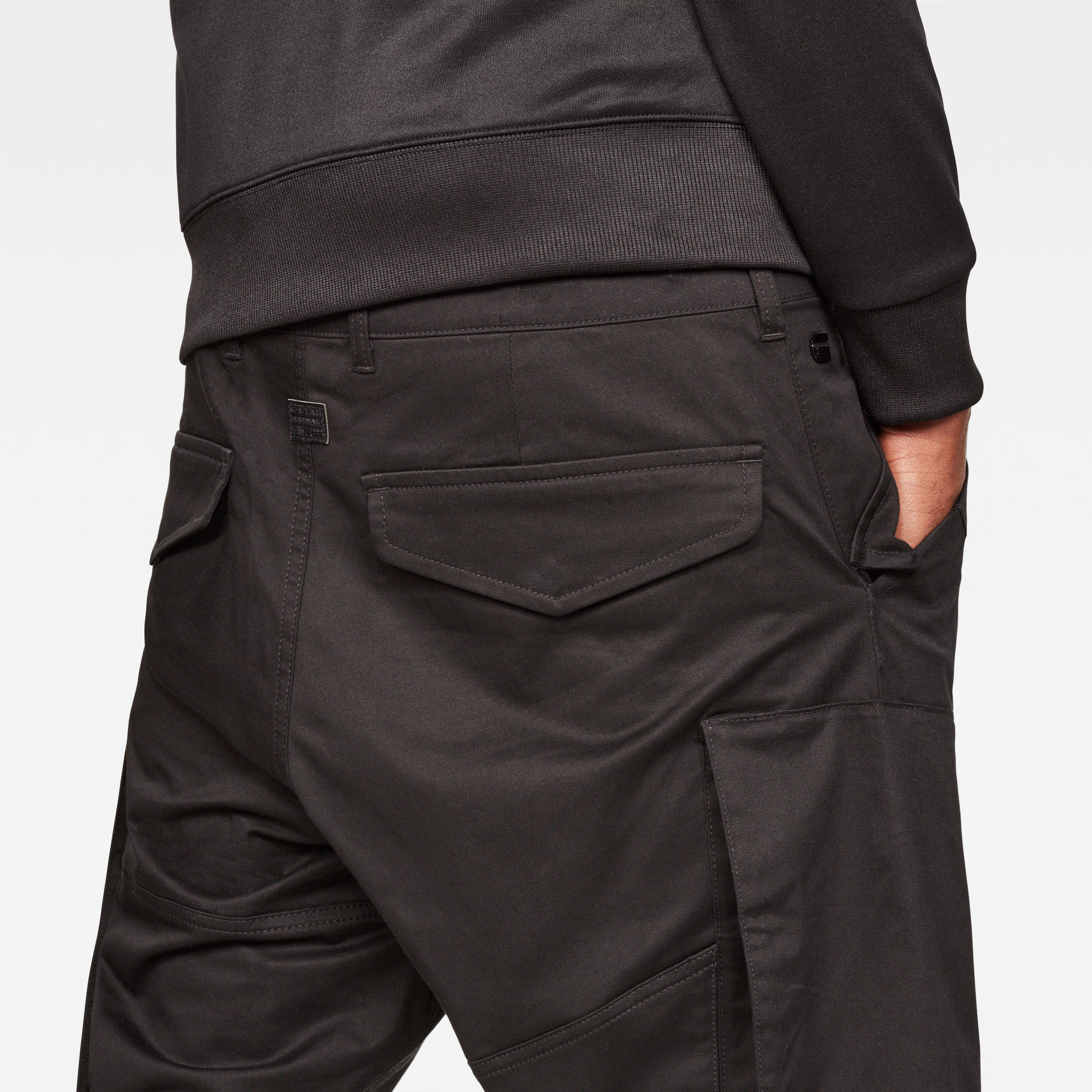 Motac-X Cargo 1/2-Length Shorts | Black | G-Star RAW®
