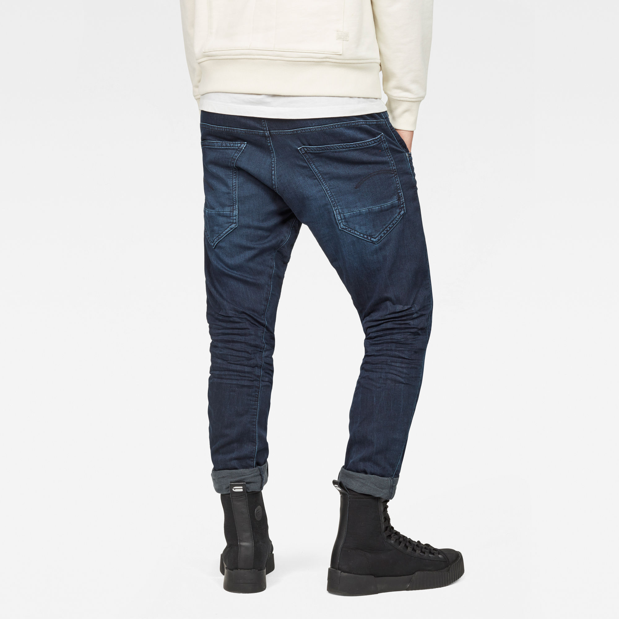 g star striped pants