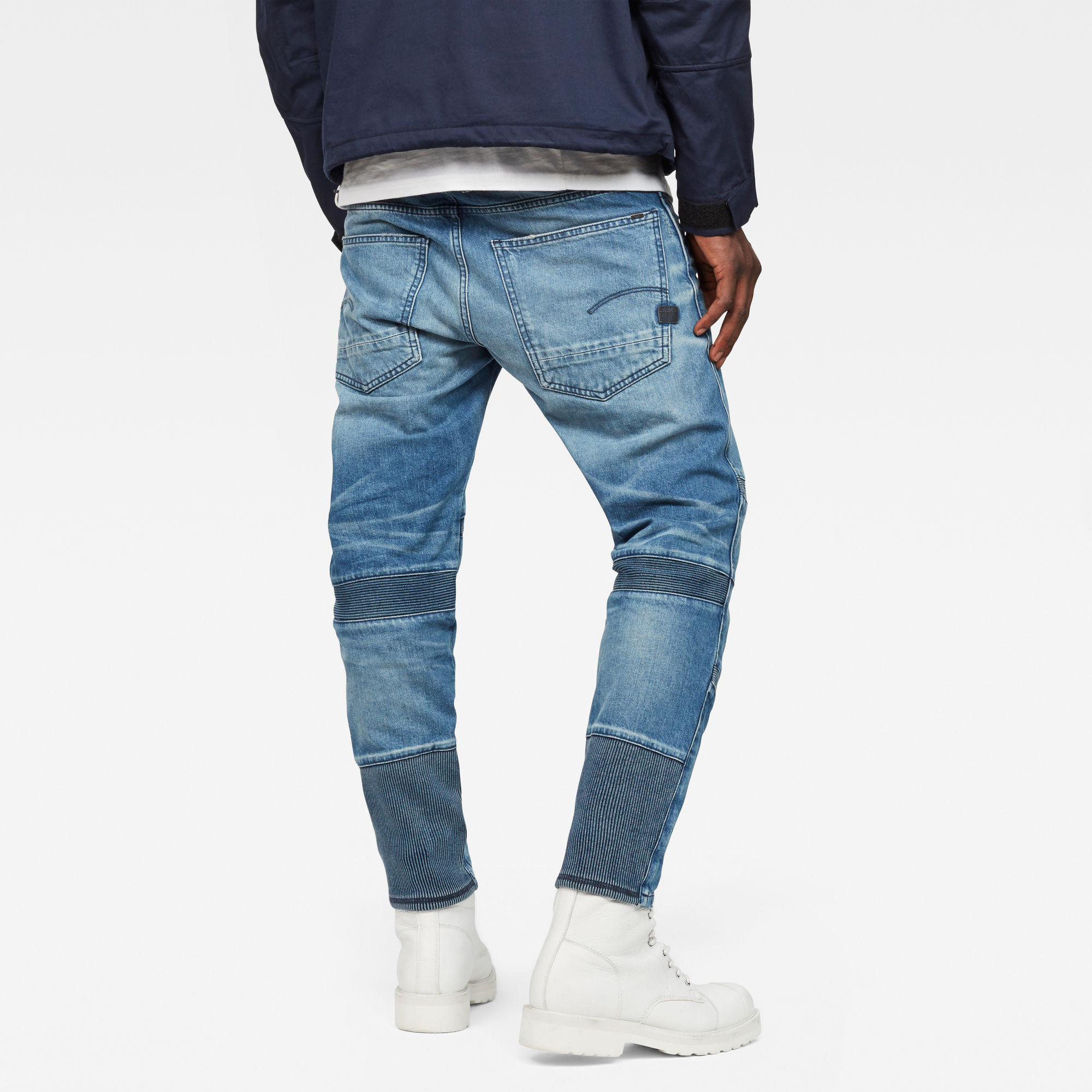 Motac Deconstructed 3D Slim Cropped Jeans | G-Star RAW®