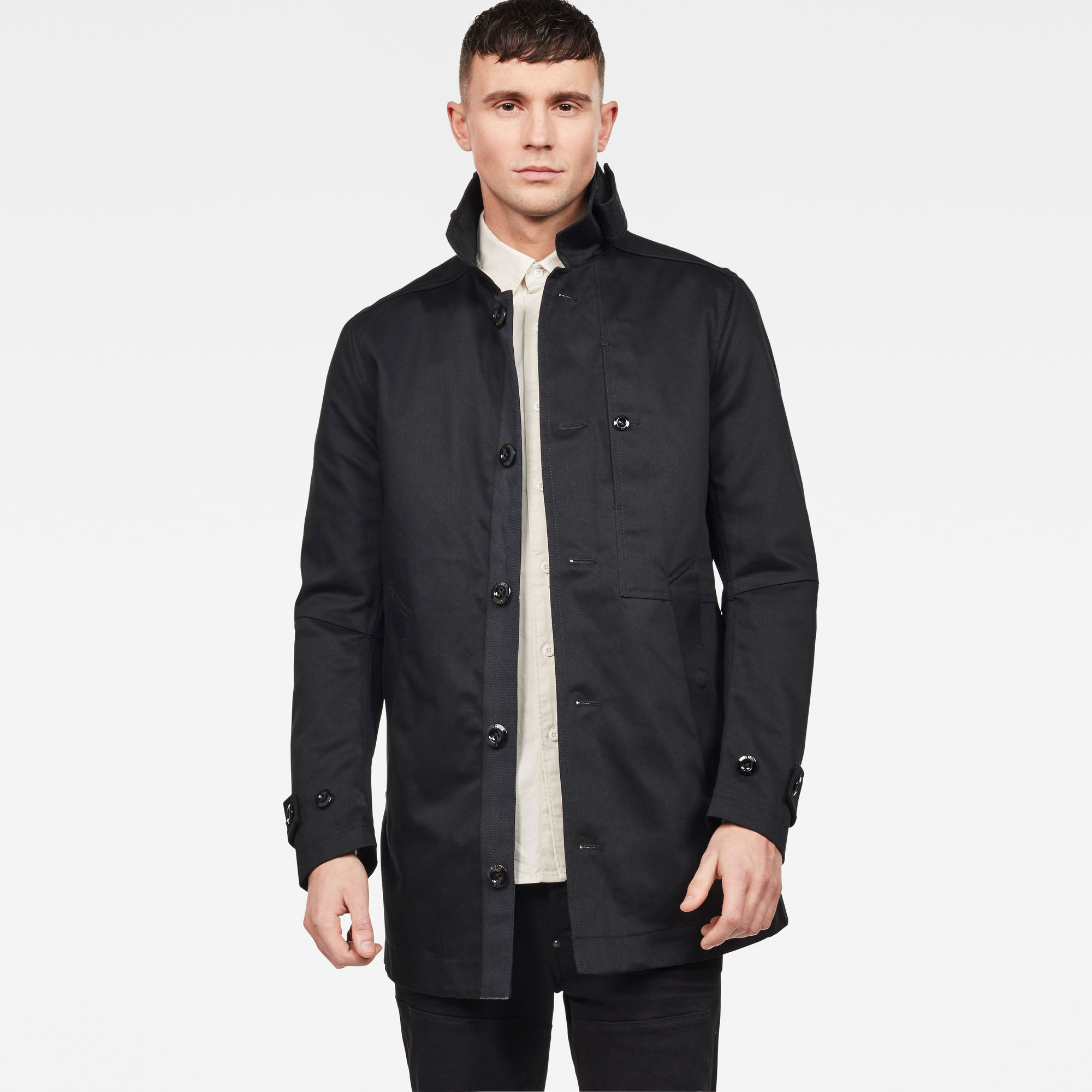 Garber Trench | Black | G-Star RAW® NZ