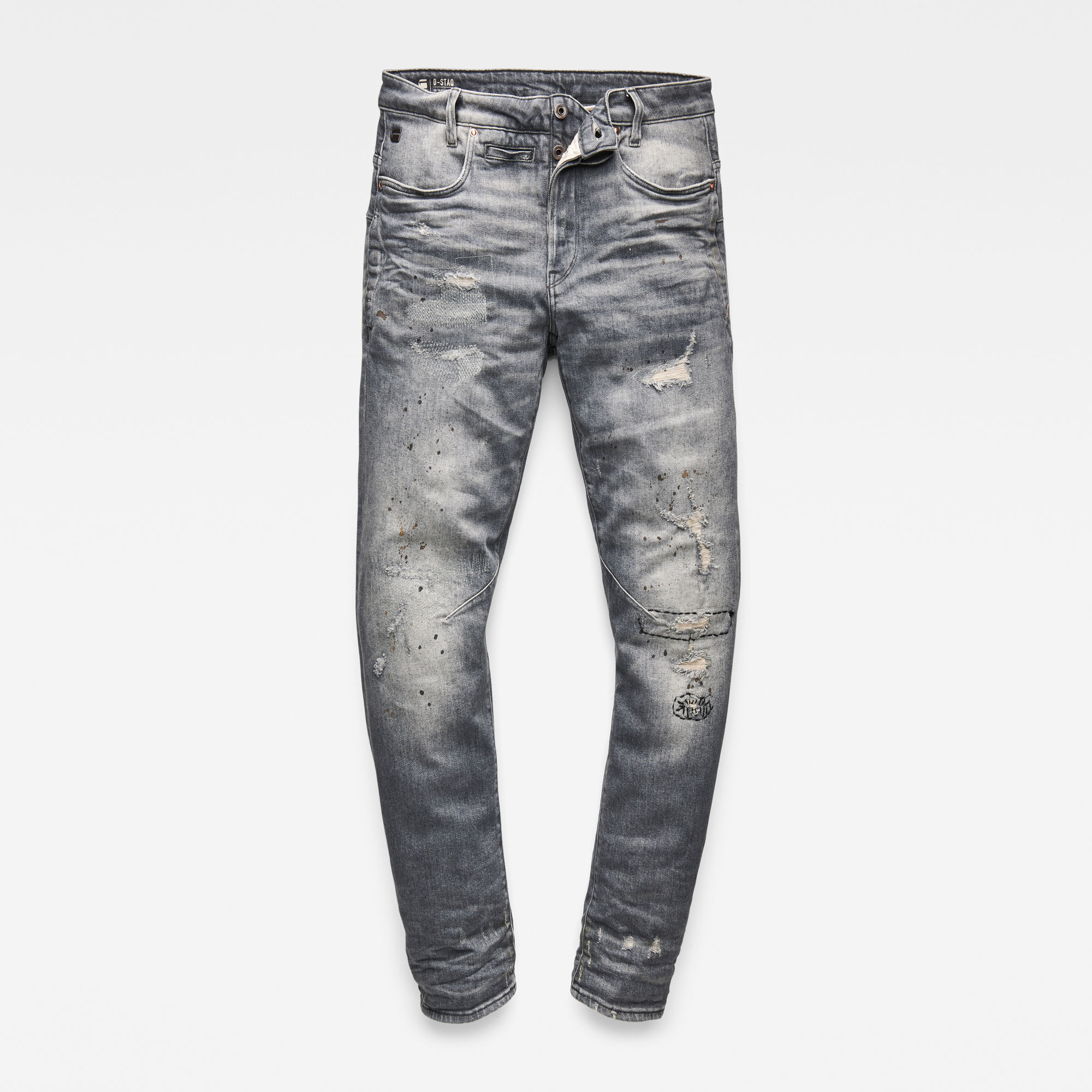 Raw Essentials D-Staq 3D Tapered Jeans | Grey | G-Star RAW®