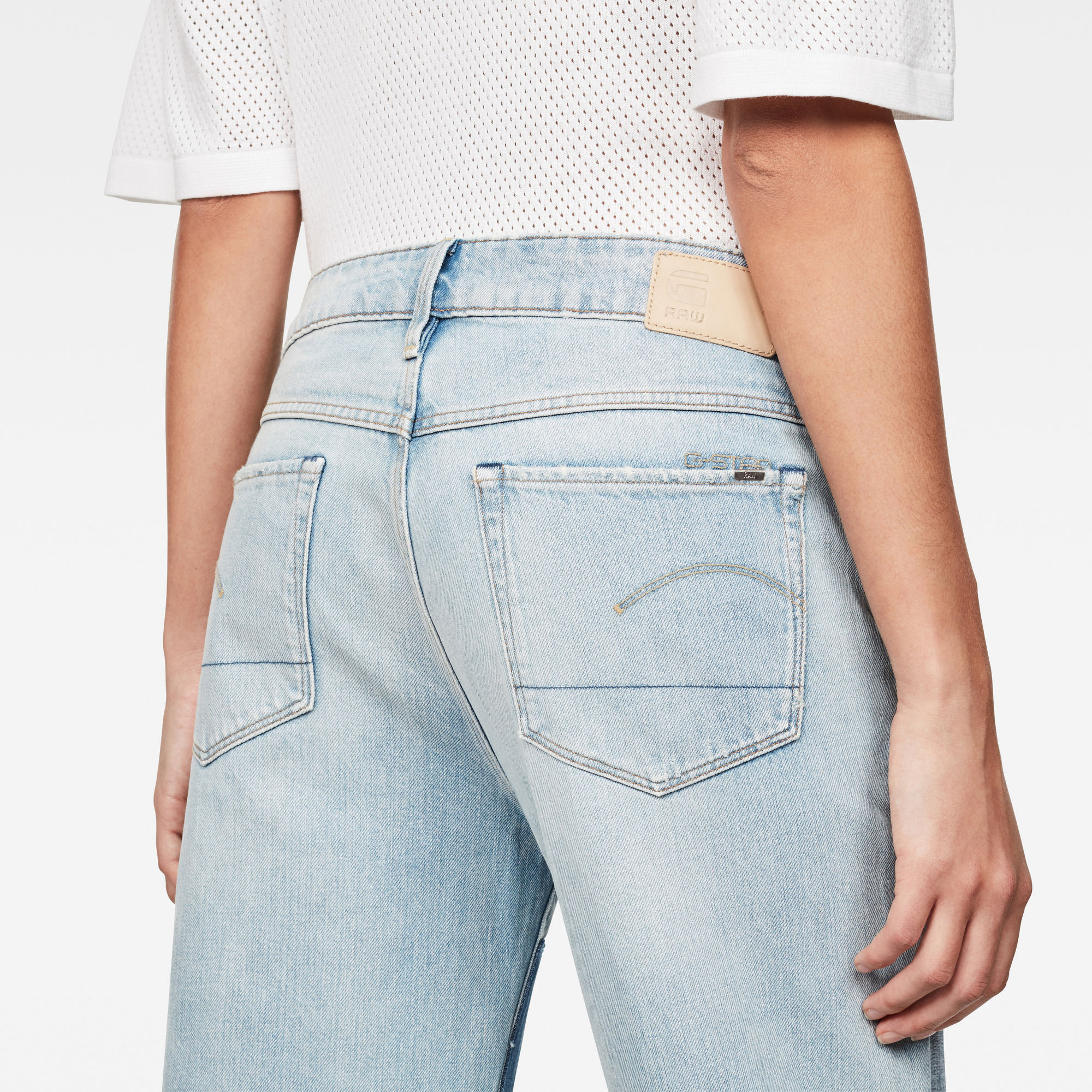 3301 Mid waist Boyfriend Ripped 7/8Length Jeans GStar RAW®