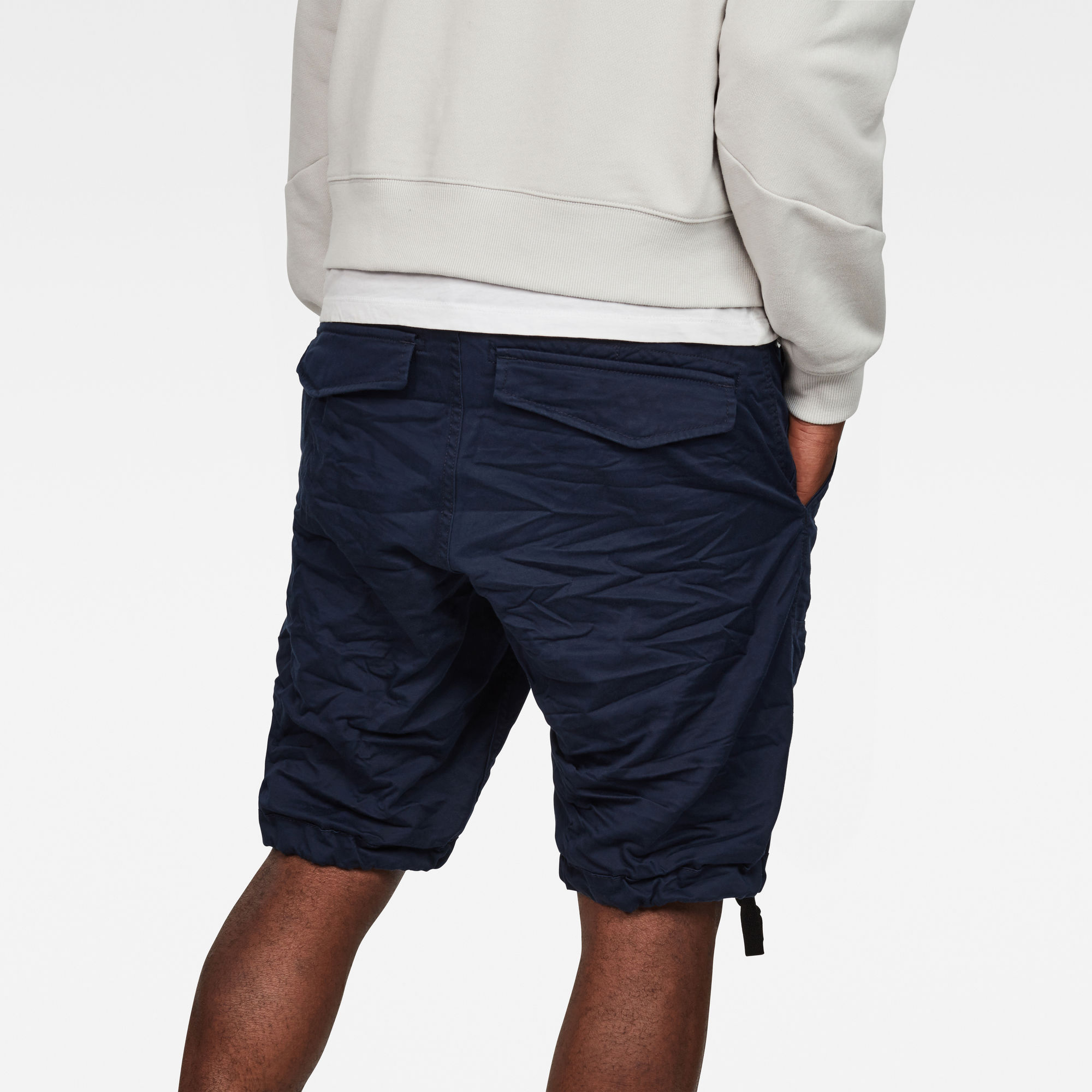Rovic Deconstructed Loose 1/2-Length Shorts | G-Star RAW®
