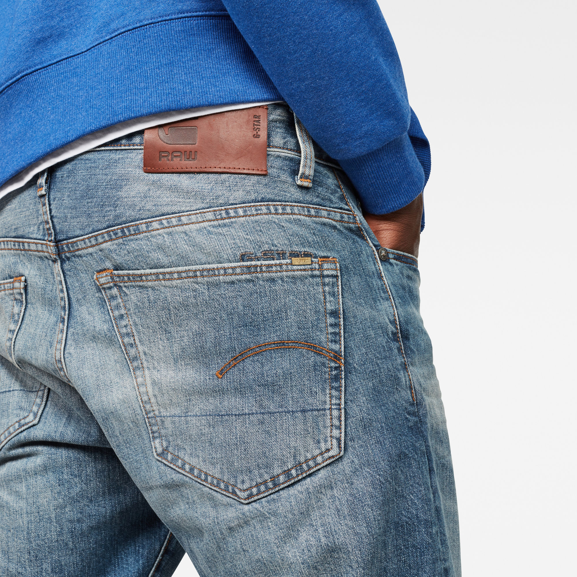 3301 Straight Tapered Jeans Medium blue GStar RAW®