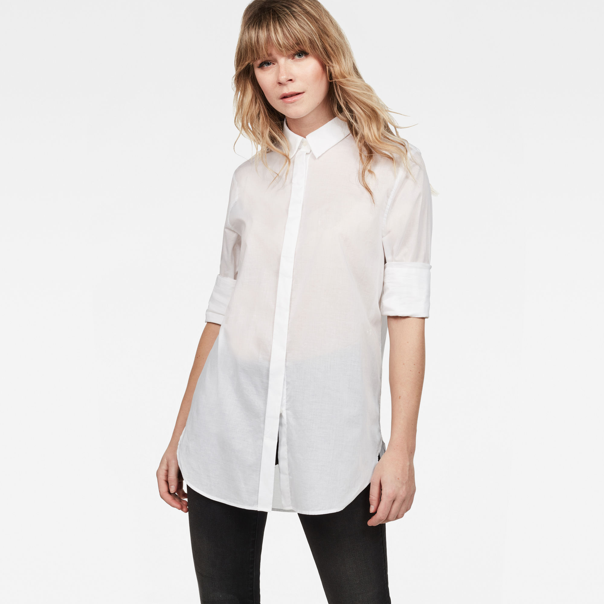 Deline Boyfriend Shirt White GStar RAW®