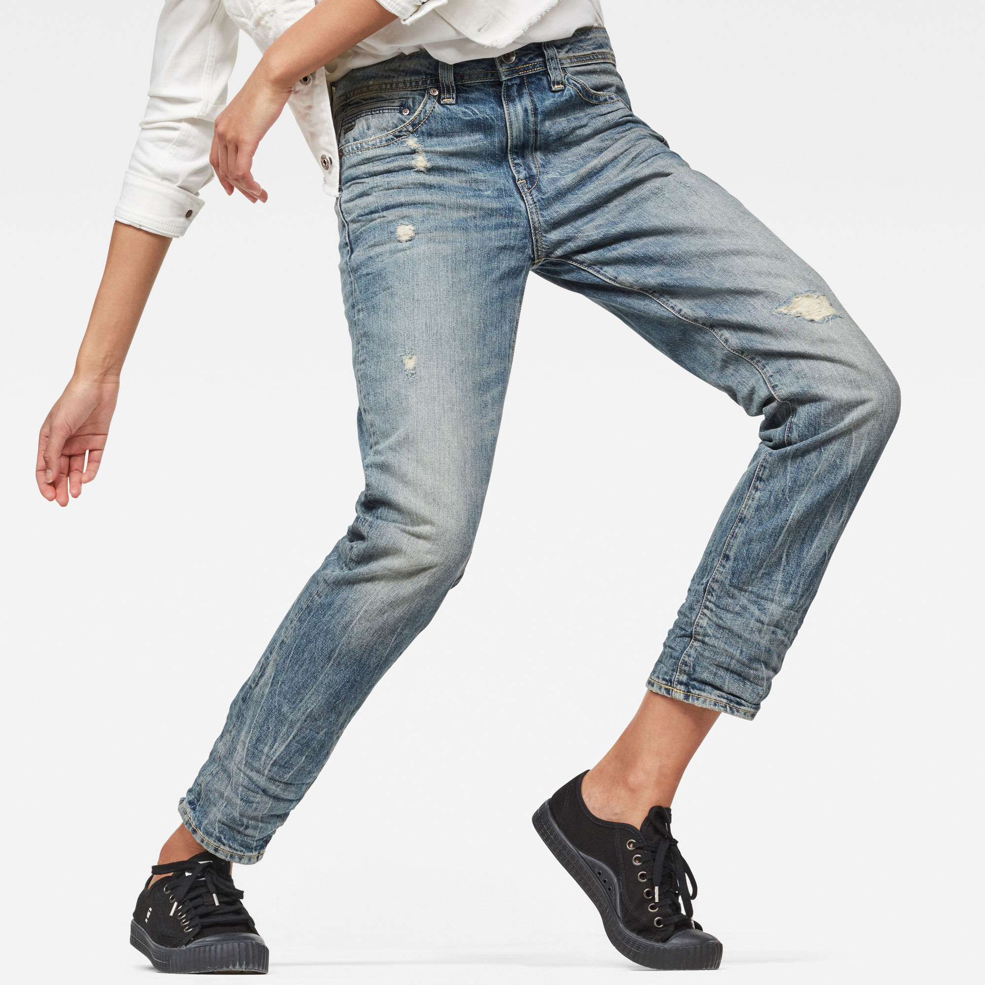 Midge Saddle Boyfriend Jeans | Light blue | G-Star RAW® US