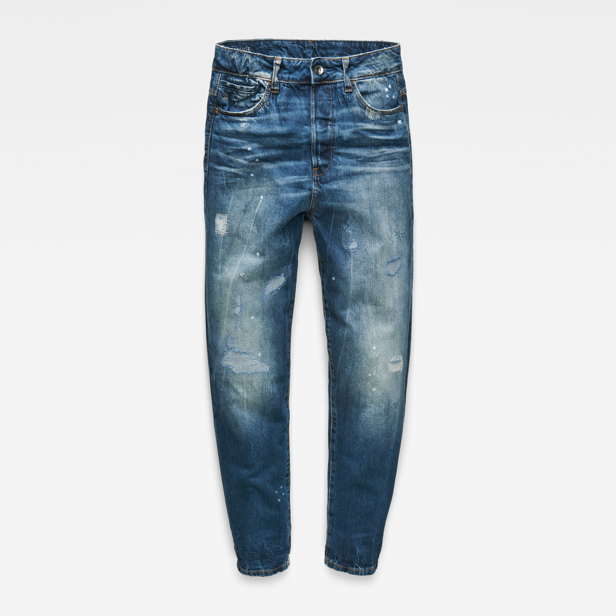 Midge Saddle Boyfriend Jeans | Dark blue | G-Star RAW®