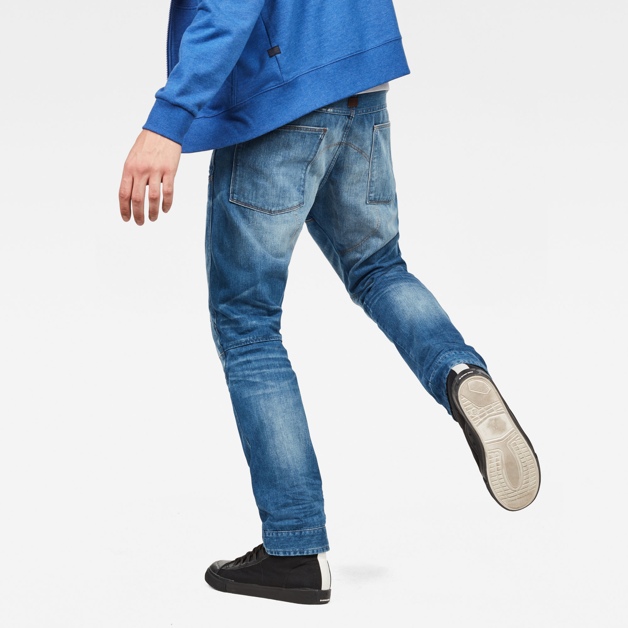 5620 G-Star Elwood 3D Straight Jeans | Medium blue | G-Star RAW®