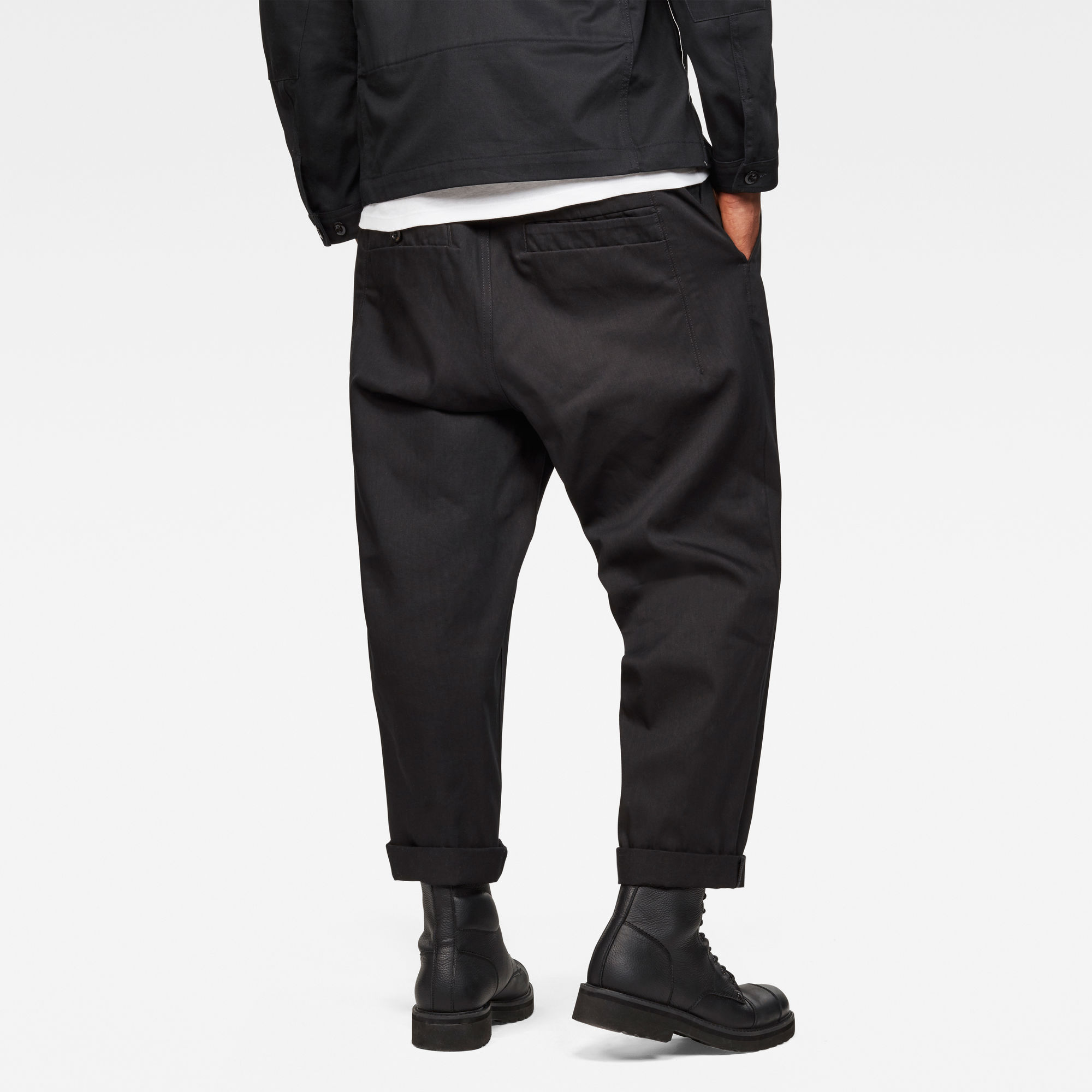g star striped pants