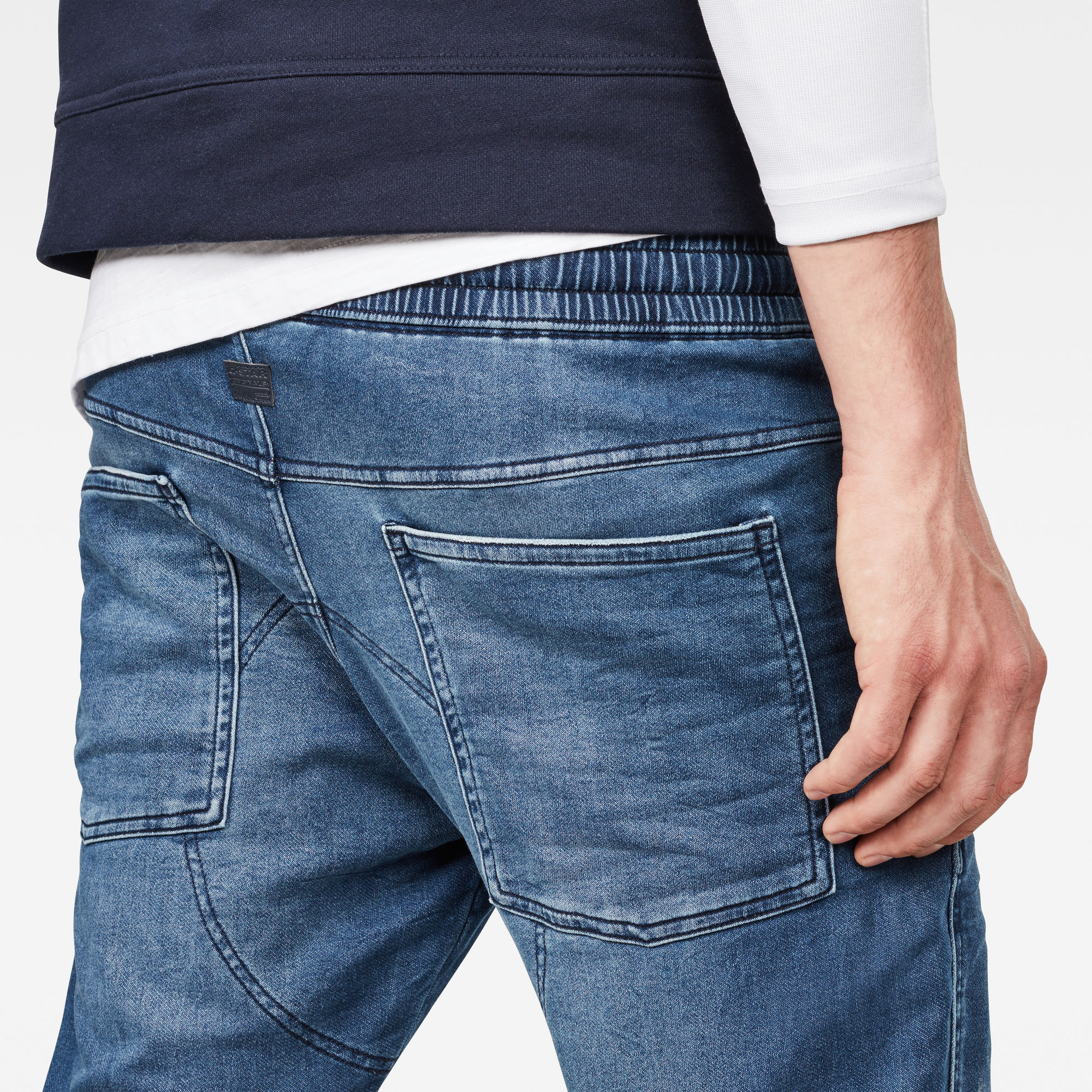 g star striped pants