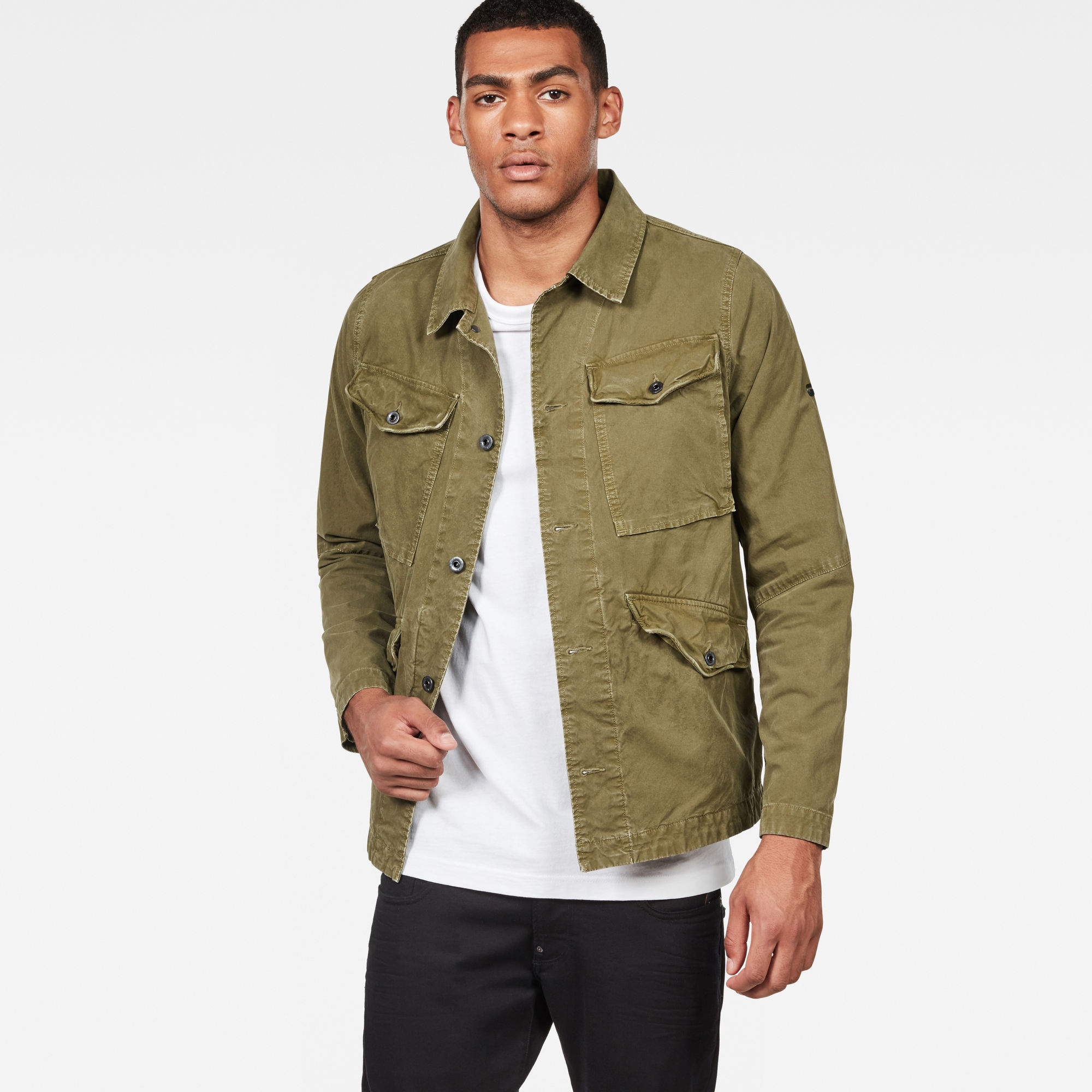 Vodan Overshirt | Green | G-Star RAW® ZA