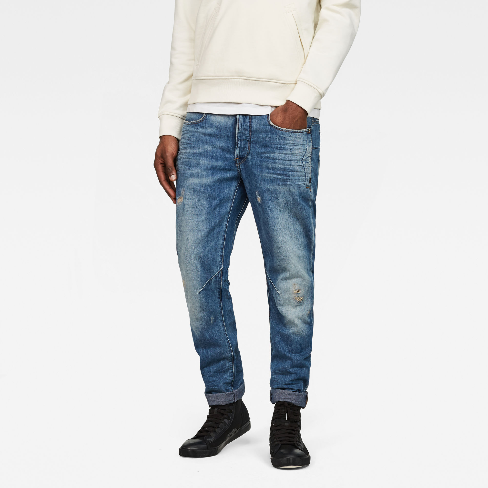 d staq 3d tapered jeans