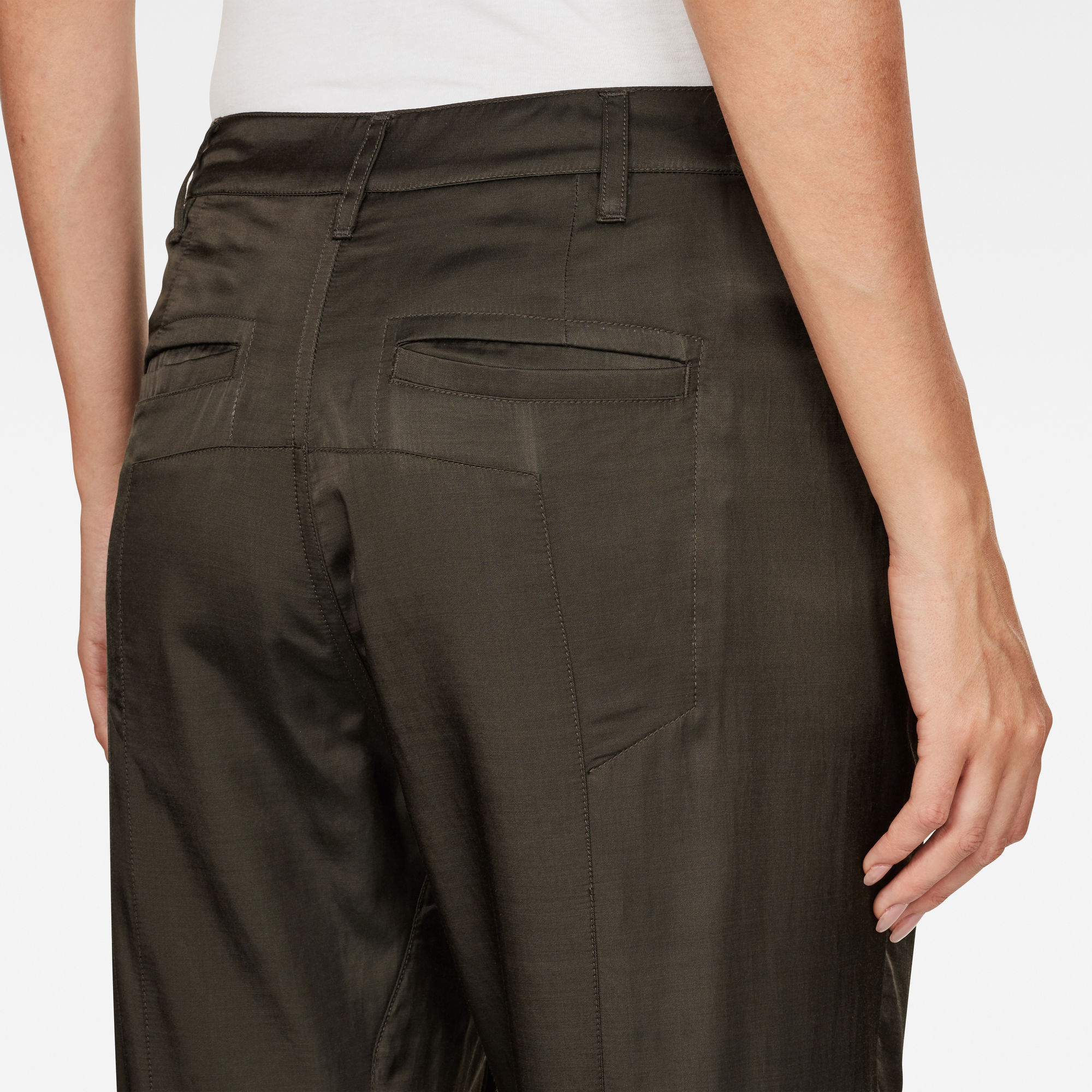 mid waist cargo pants