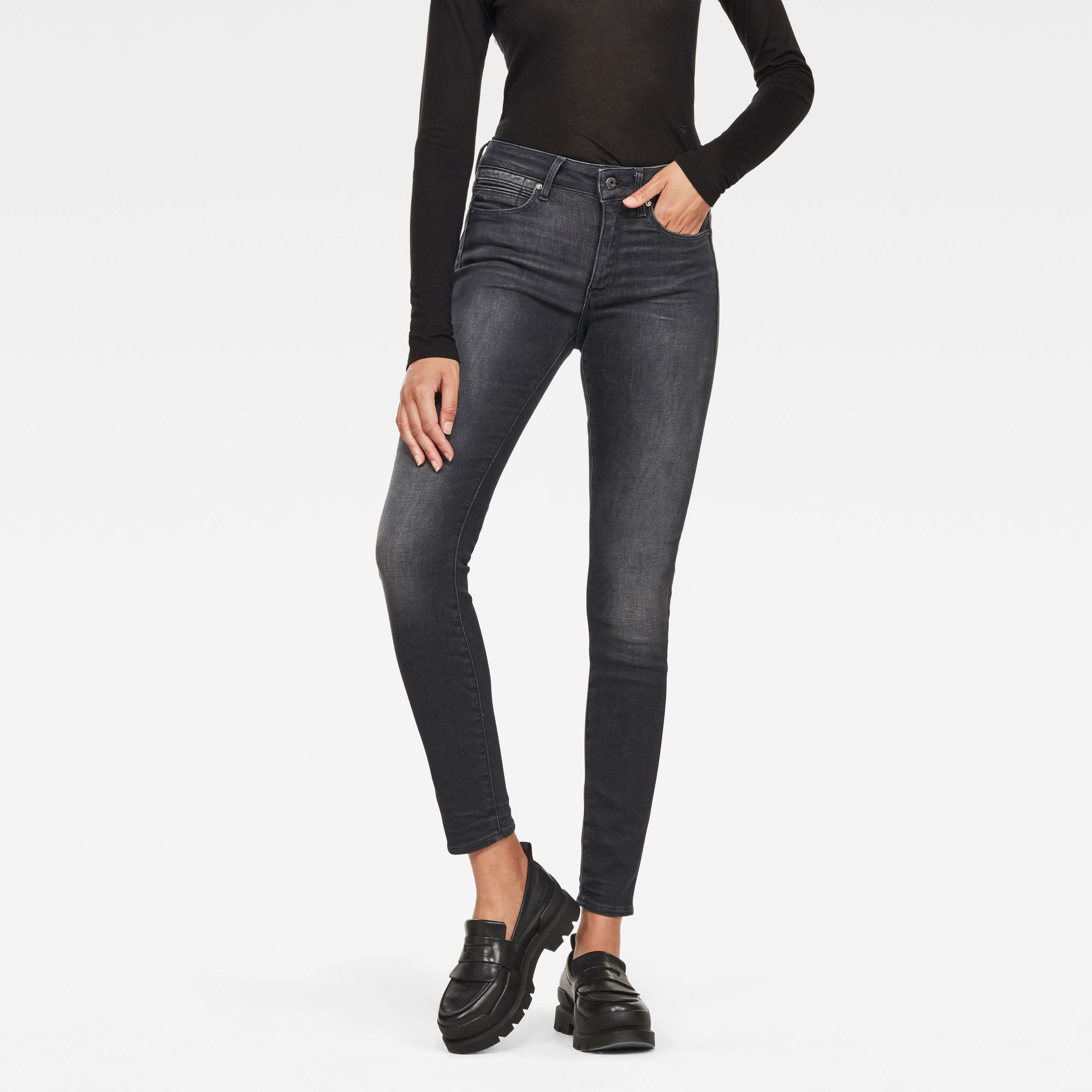 G Star Shape High Waist Super Skinny Jeans G Star Raw® 