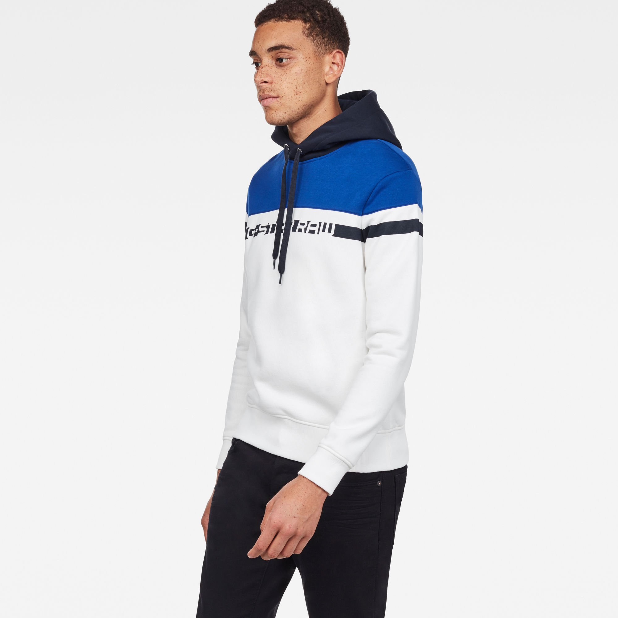 Graphic 14 Core Hooded Sweater | White | G-Star RAW®