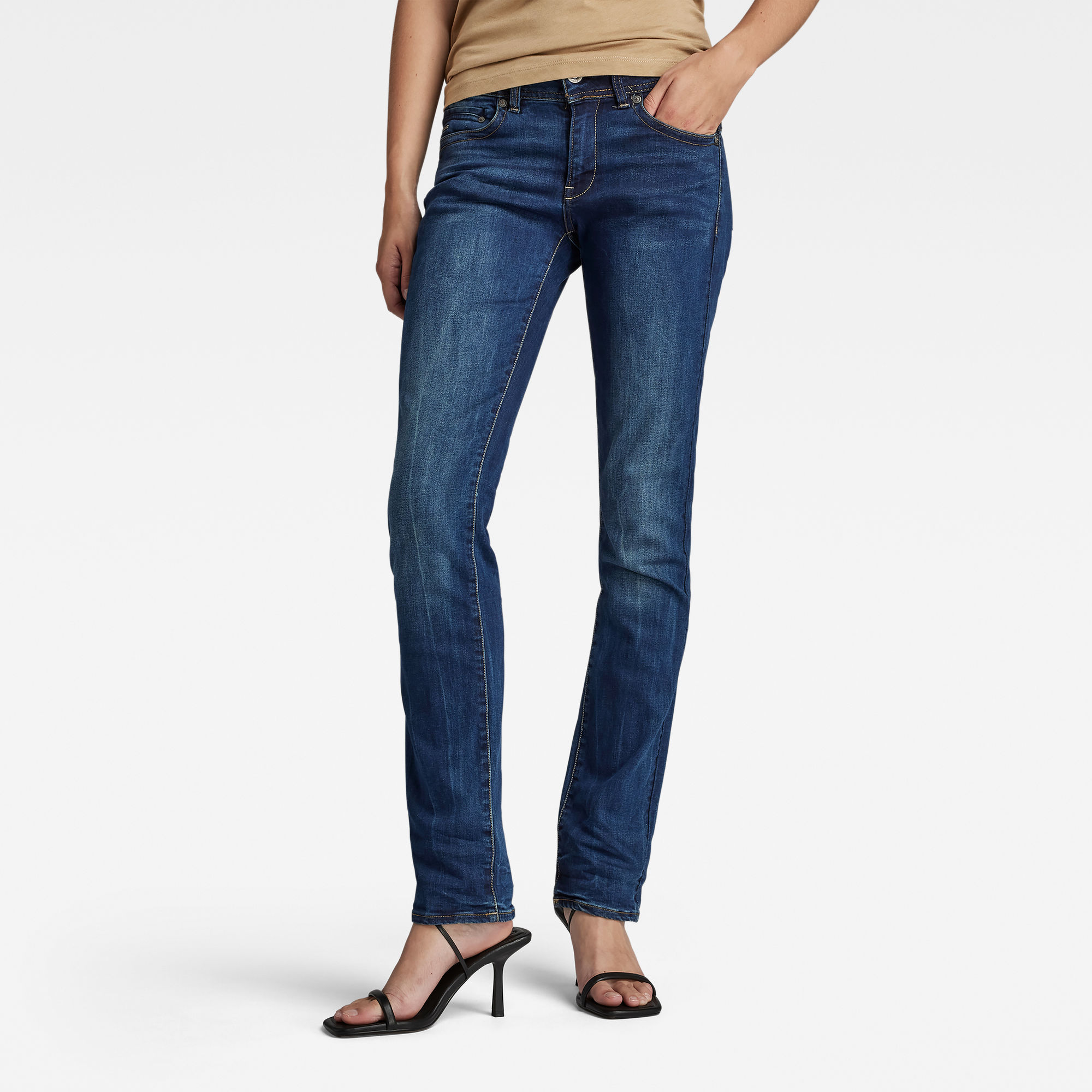 g star raw jeans midge straight