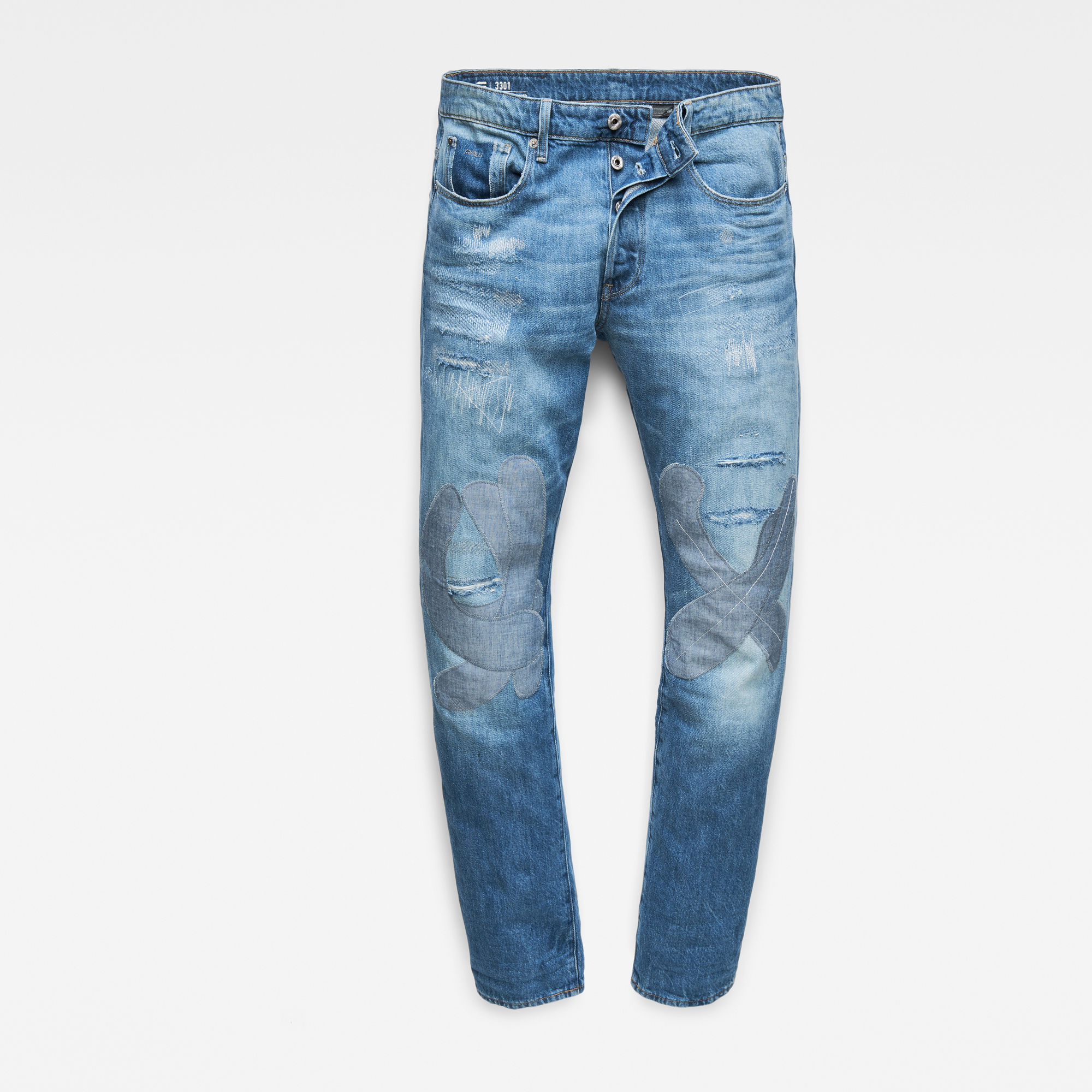3301 Straight Tapered Jeans Medium blue GStar RAW®