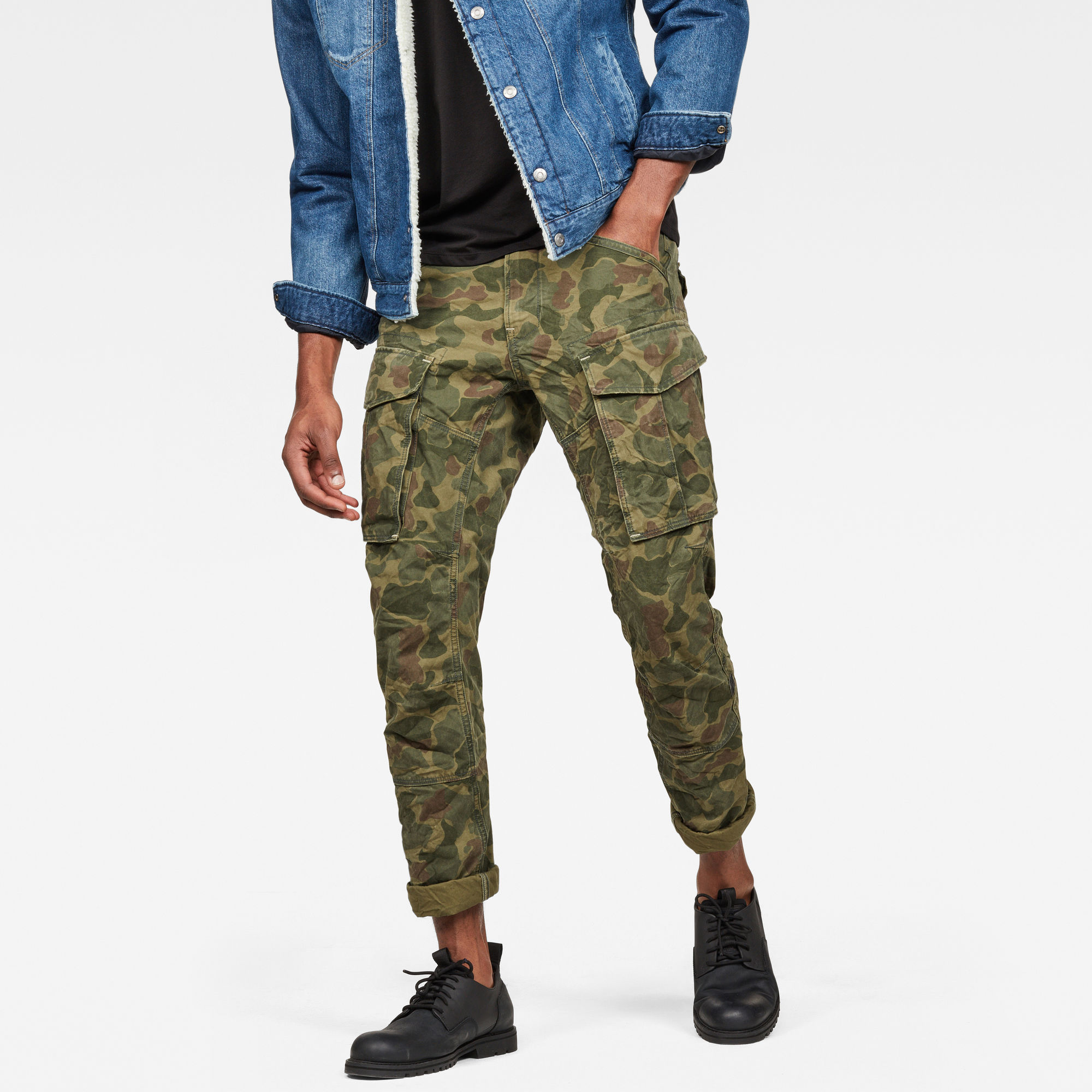 g star raw rovic tapered trousers