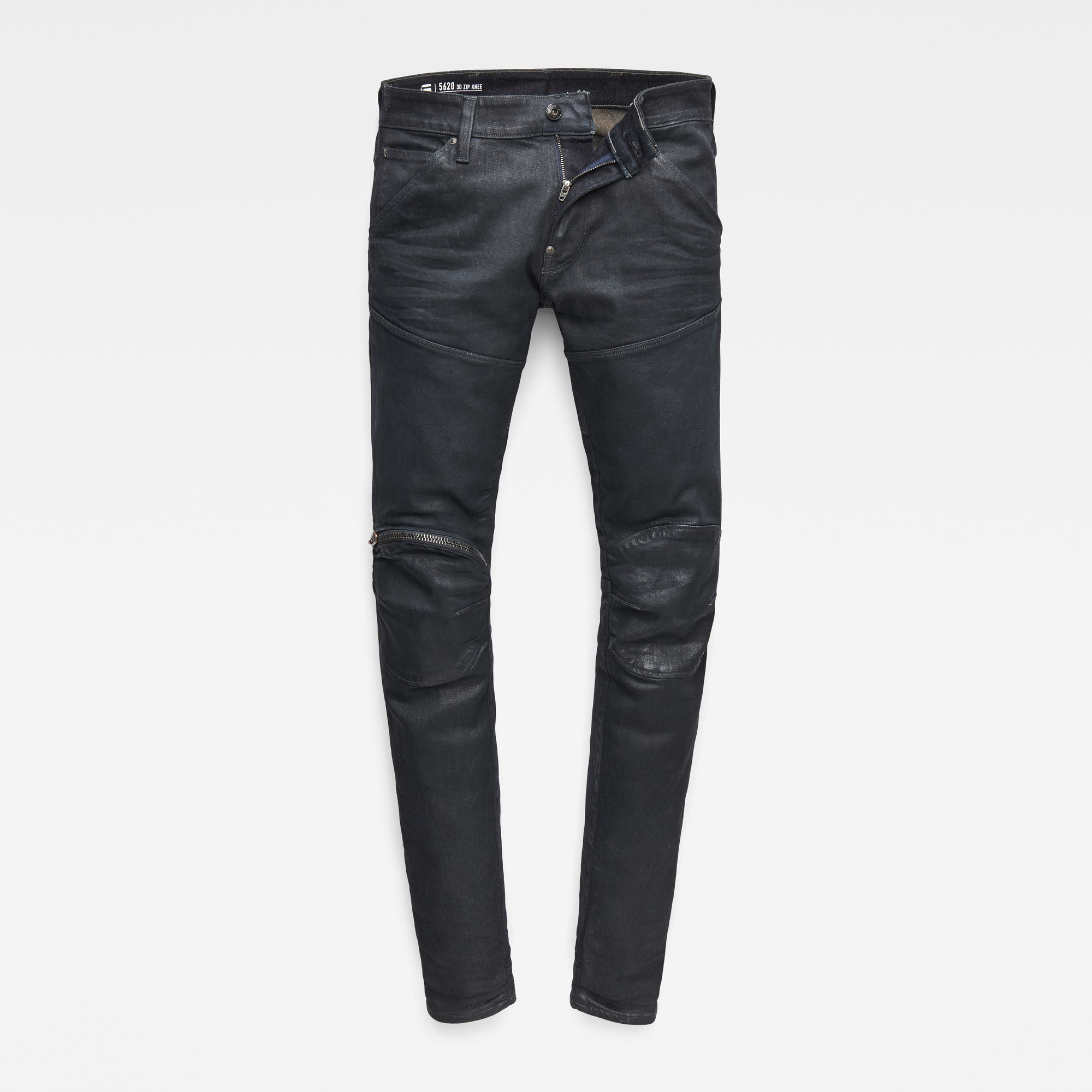 5620 G-Star Elwood 3D Zip Knee Skinny Jeans