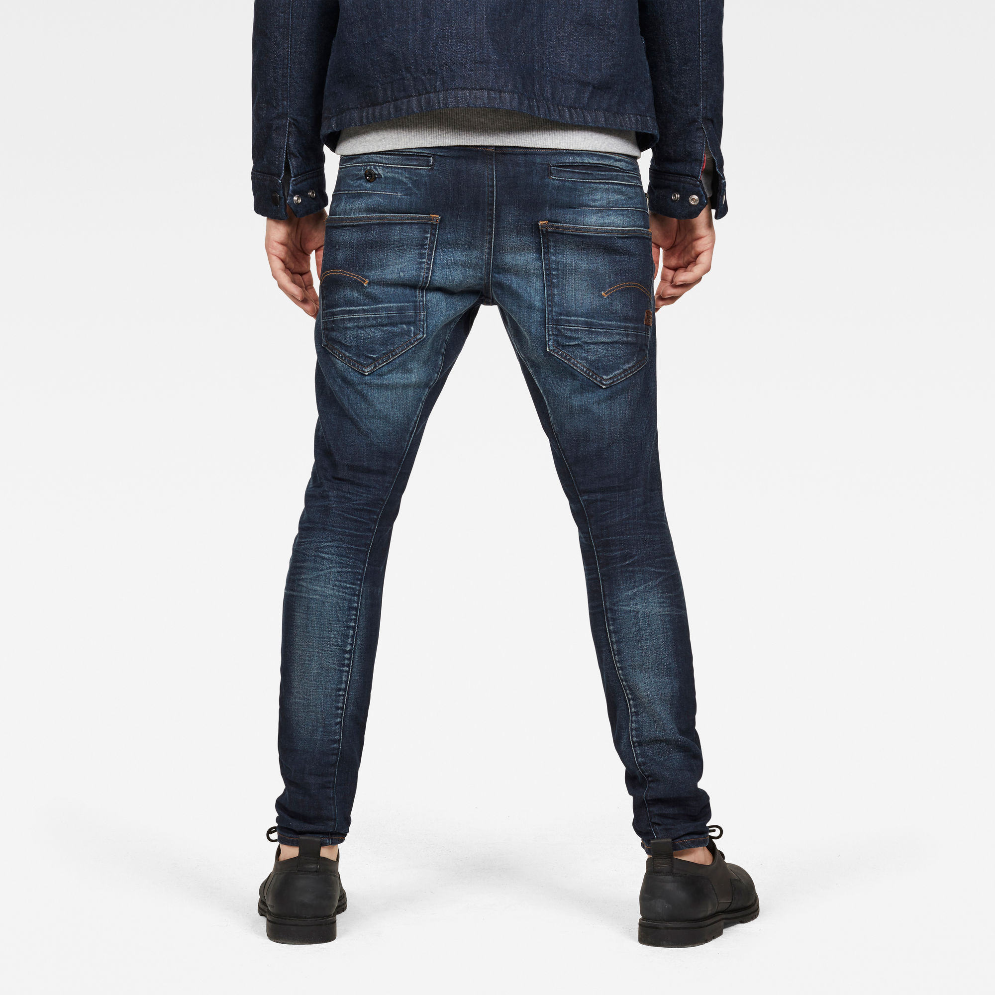 DStaq 3D Zip Slim Jeans Dark blue GStar RAW®
