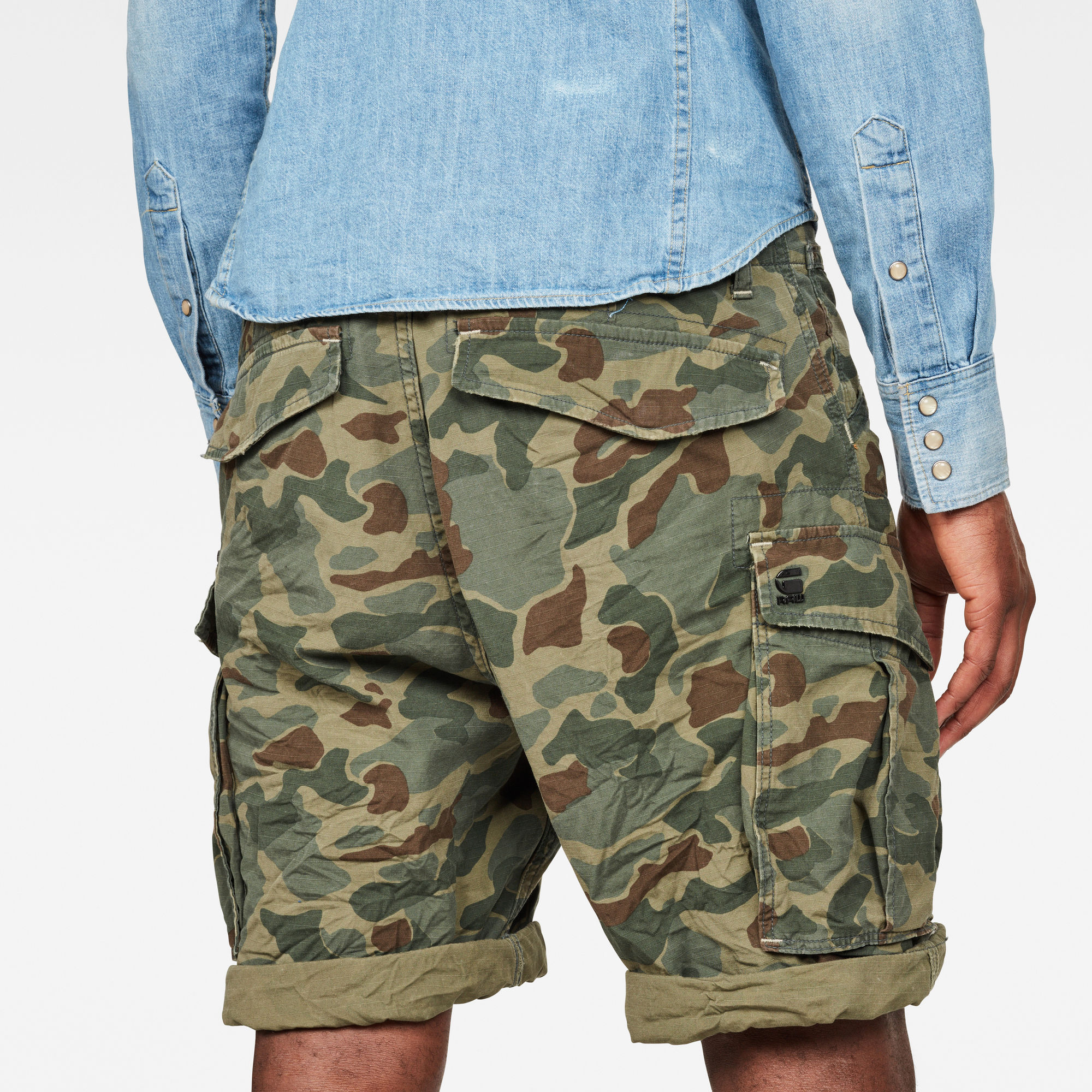 Rovic Relaxed Short | Green | G-Star RAW®