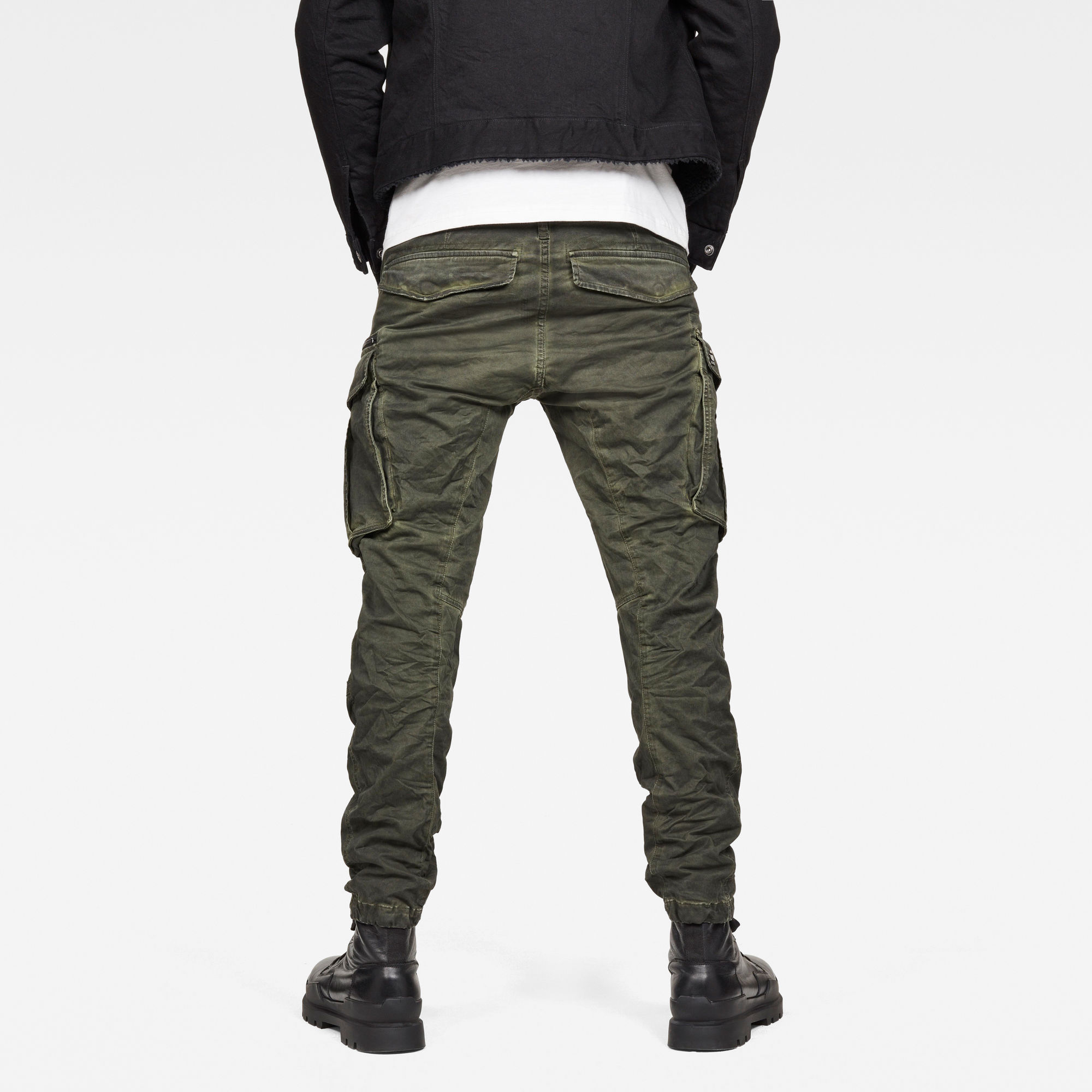 Rovic Zip 3D Straight Tapered Pants | Green | G-Star RAW®