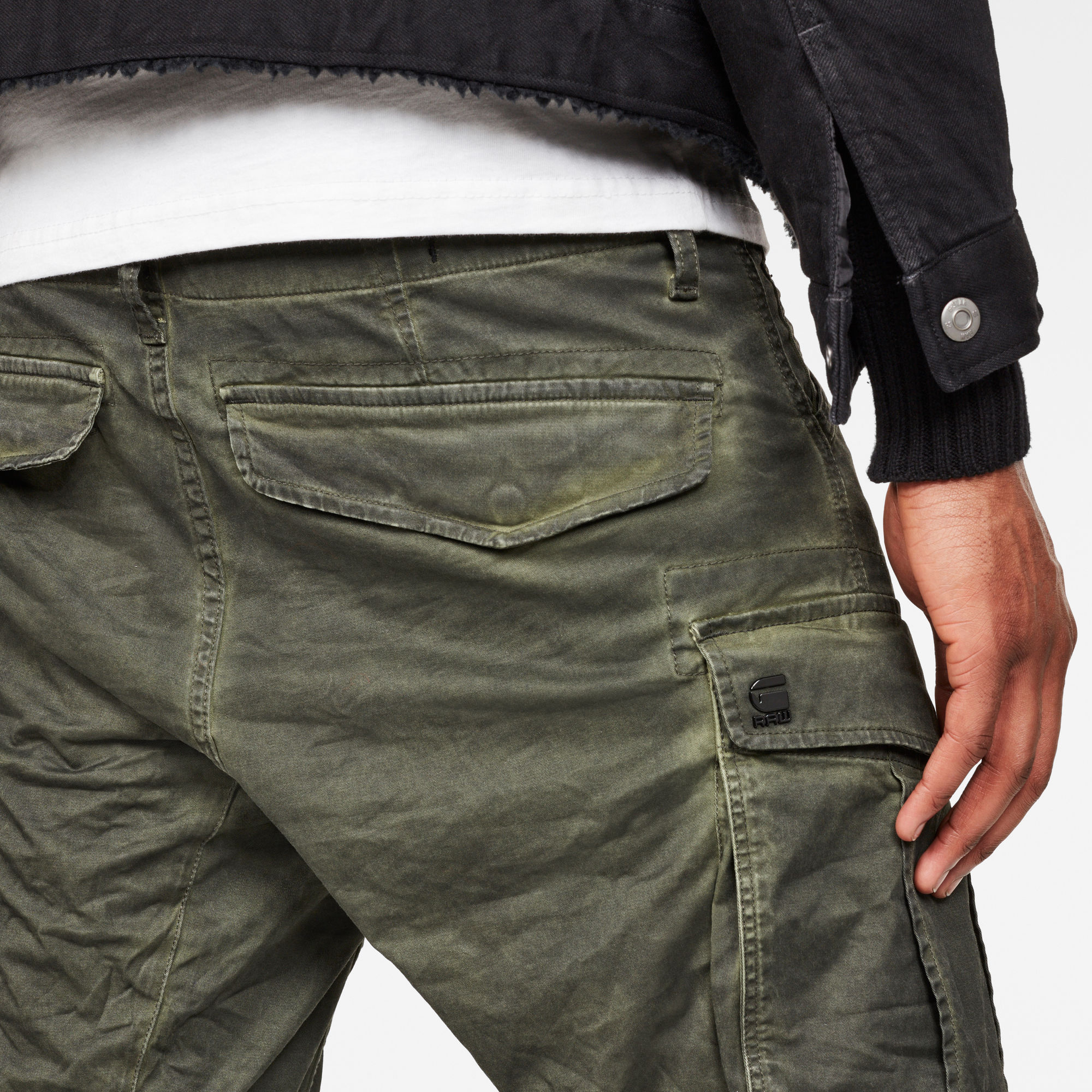 Rovic Zip 3D Straight Tapered Pants | Green | G-Star RAW®
