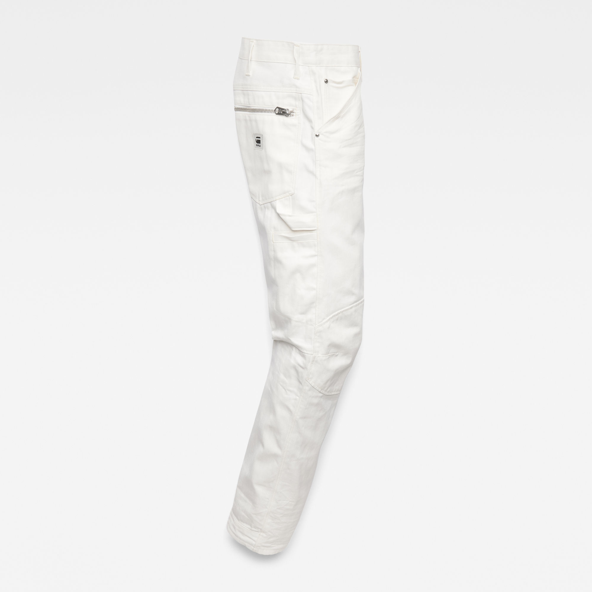 5622 Workwear Zip 3D Straight Jeans | White | G-Star RAW®
