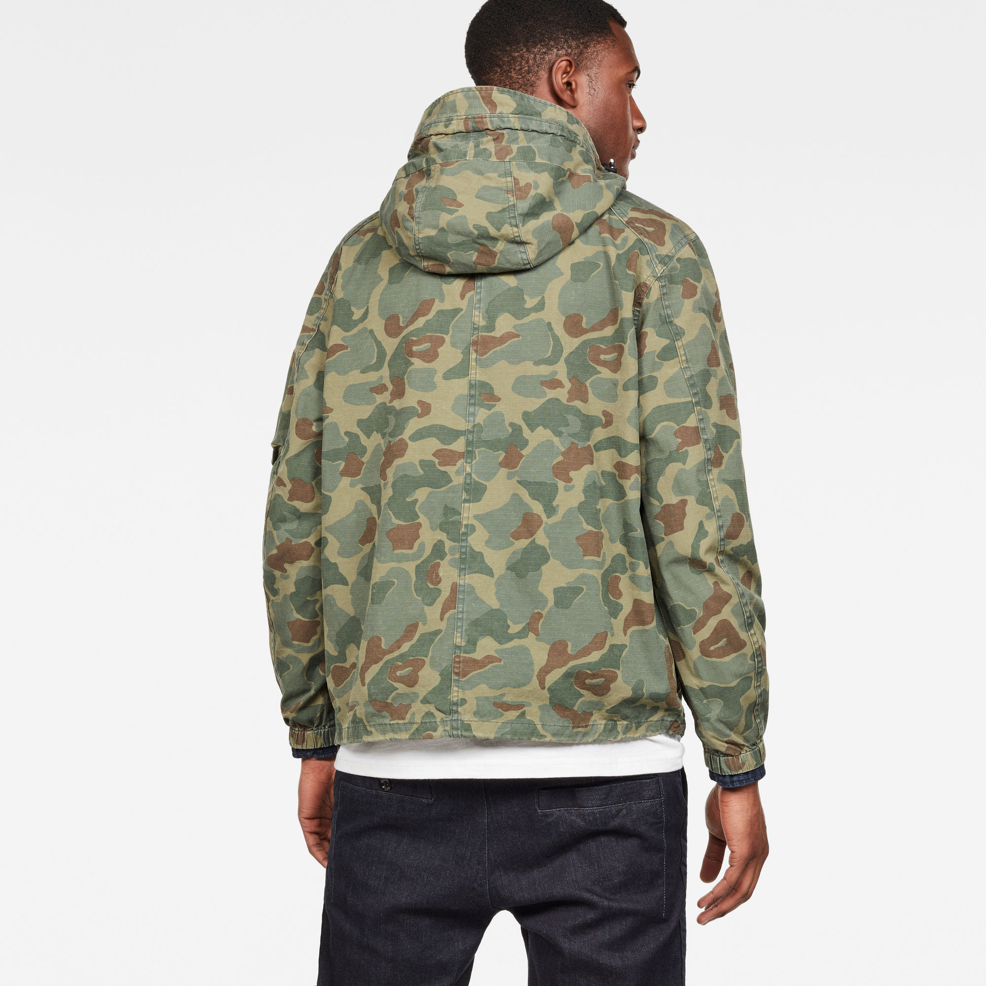 Xpo Hooded Anorak | Sage/Battle Green | G-Star RAW®