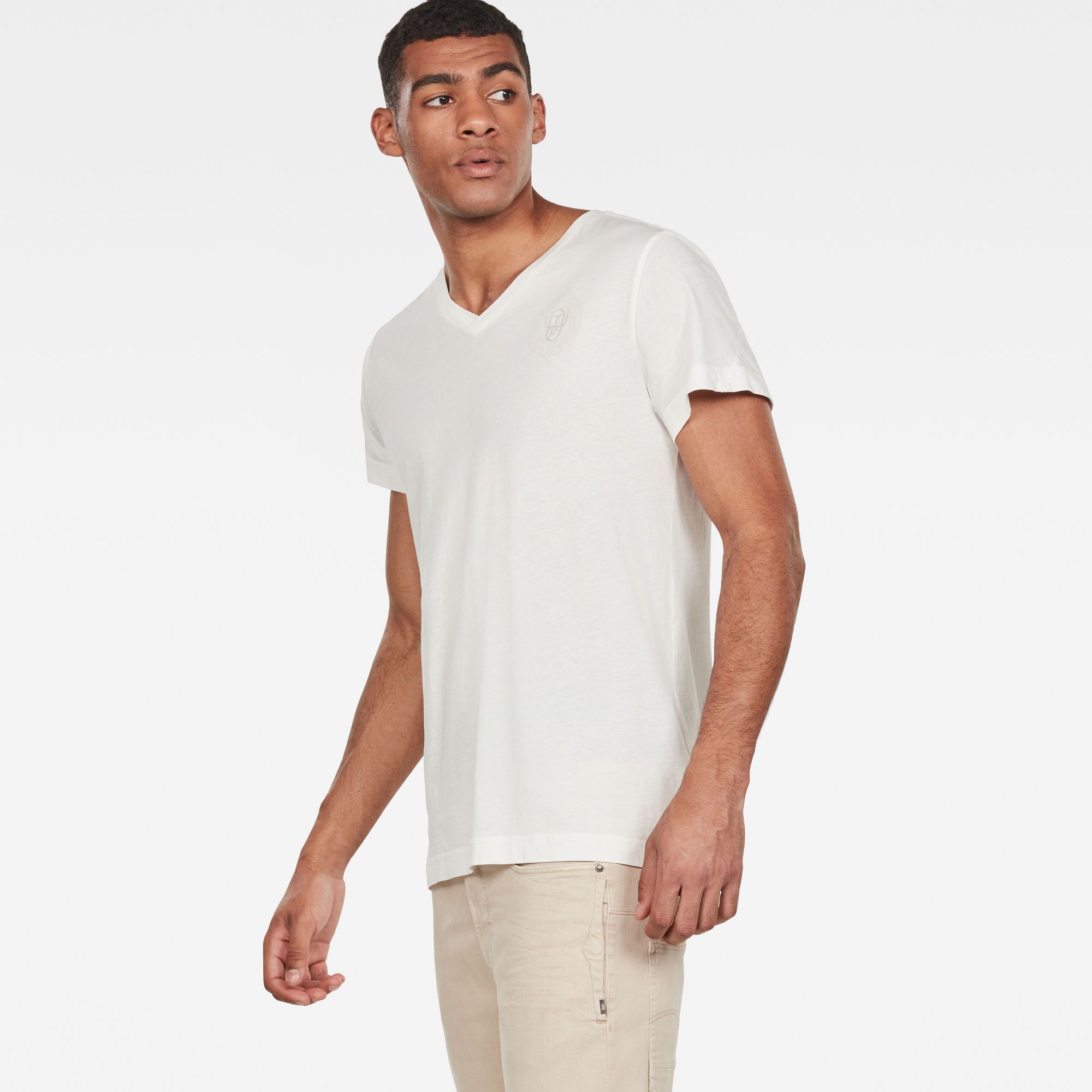 Graphic 18 Loose T-shirt | Beige | G-Star RAW®