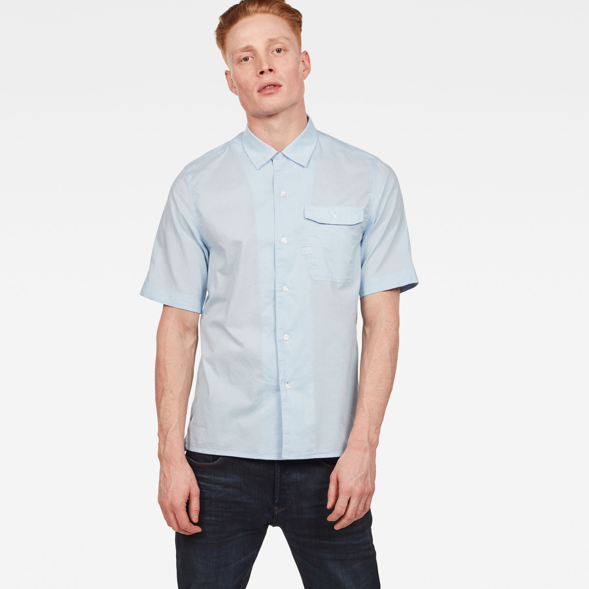 XPO Straight Service Shirt Light blue GStar RAW®