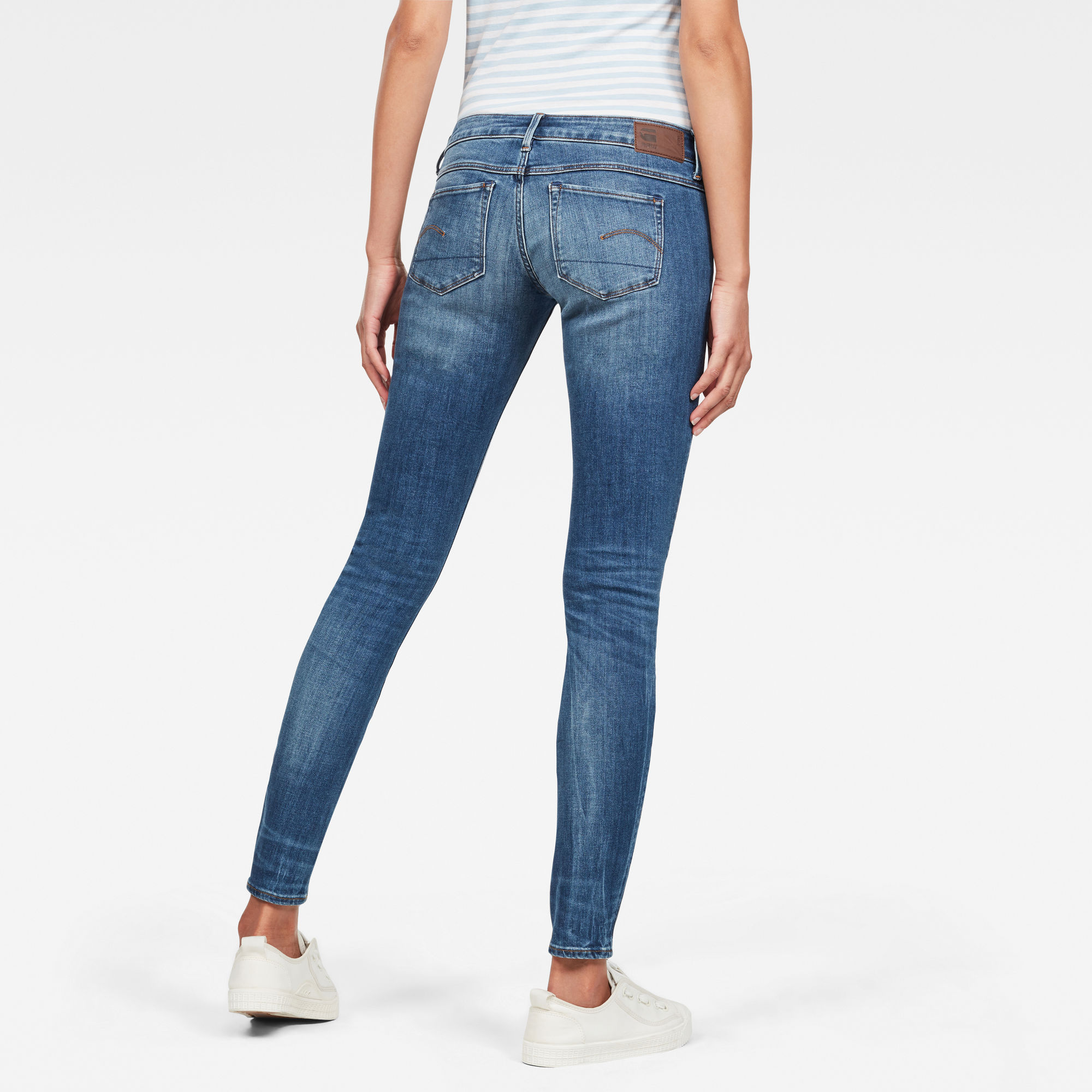 low waist skinny jeans