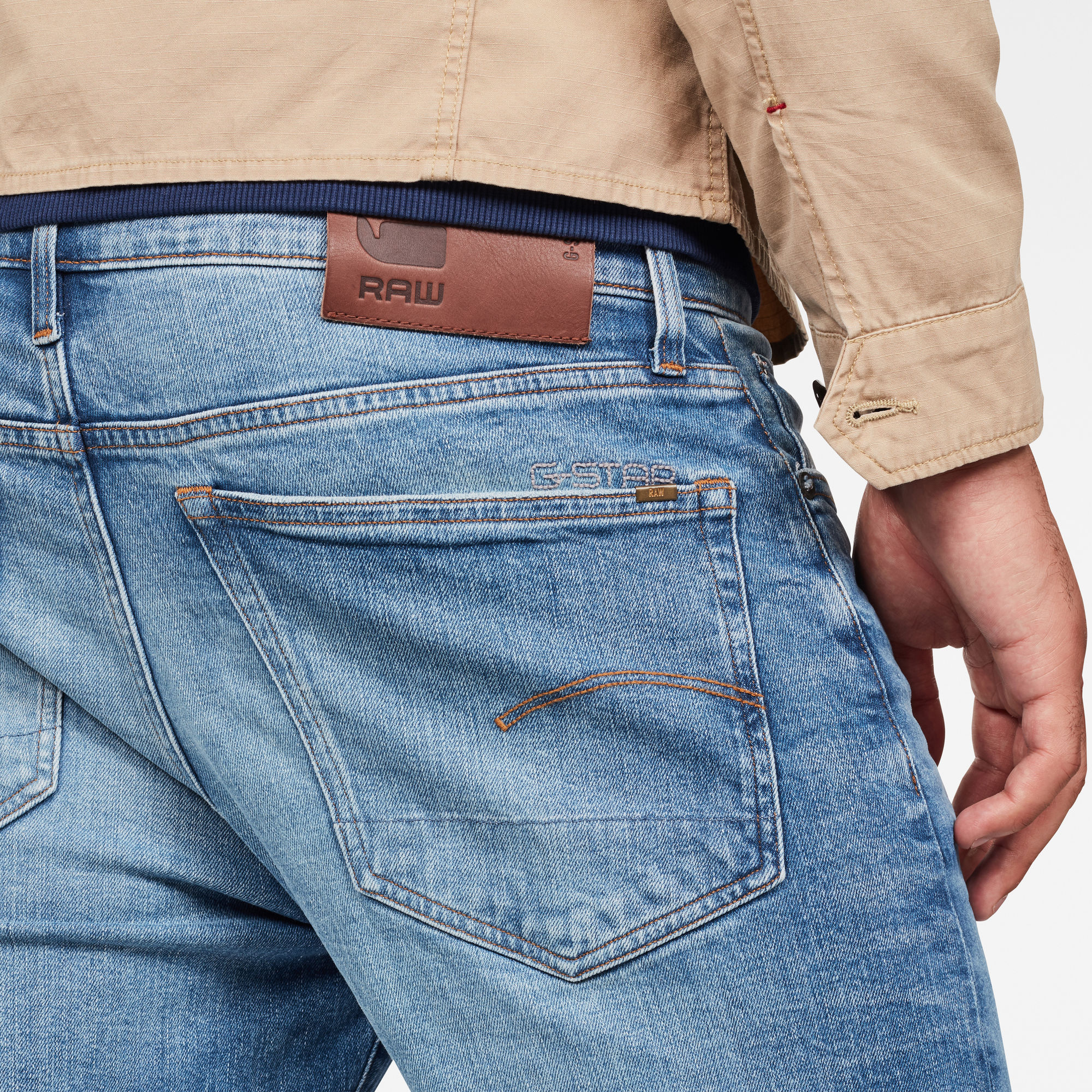 3301 Regular Straight Jeans Lichtblauw GStar RAW®