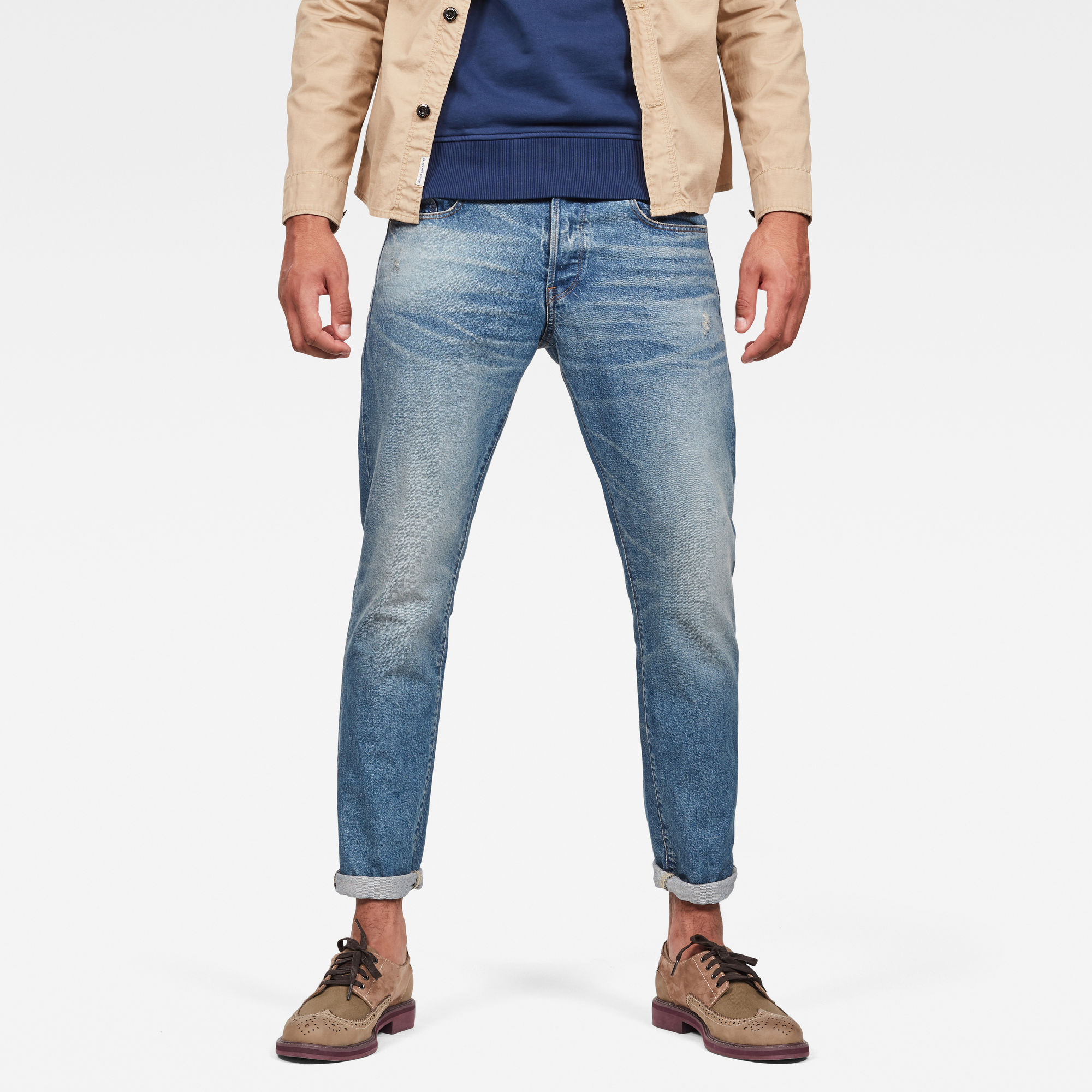 3301 Straight Tapered Jeans Light blue GStar RAW®