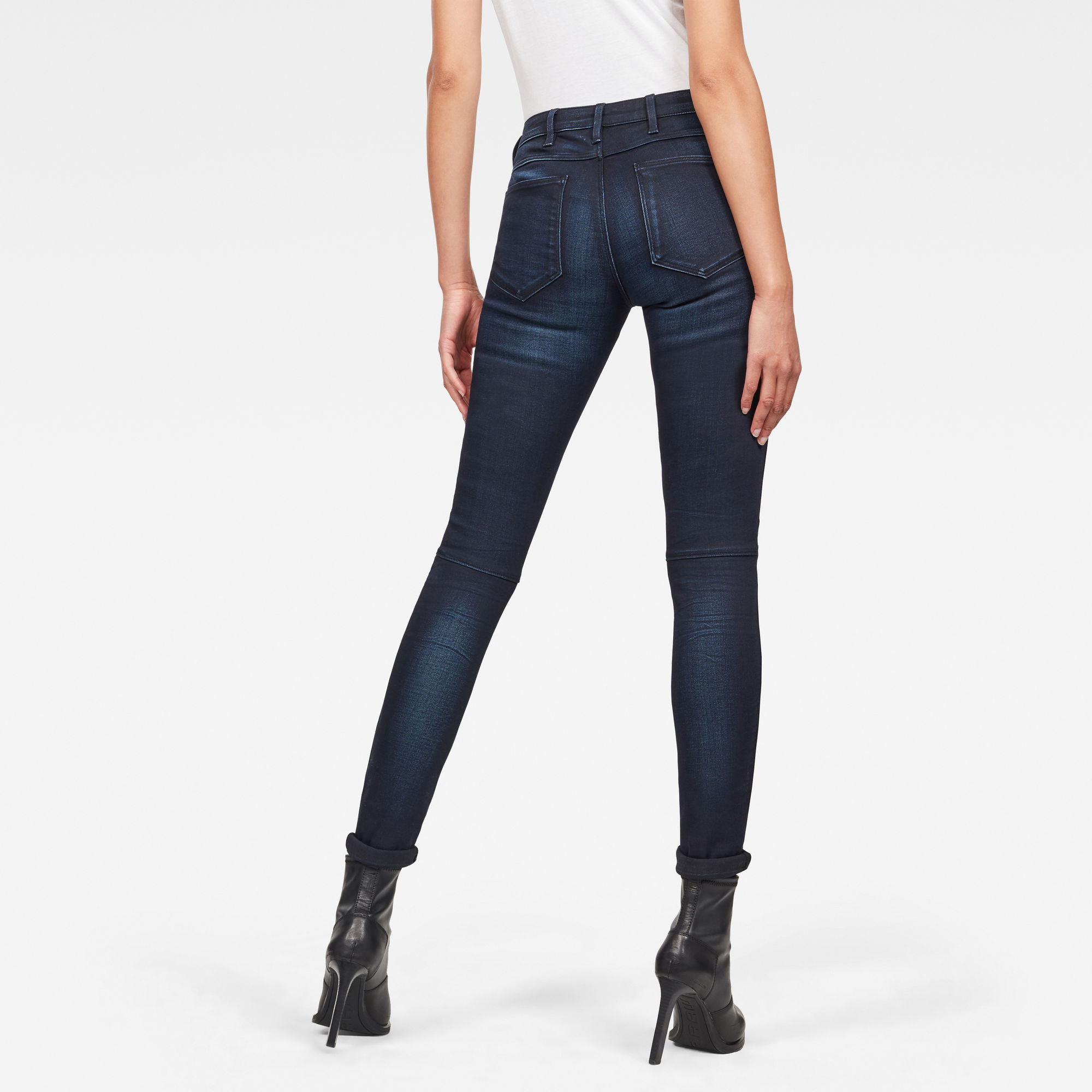 5620 Custom Mid Skinny Jeans | Medium blue | G-Star RAW®