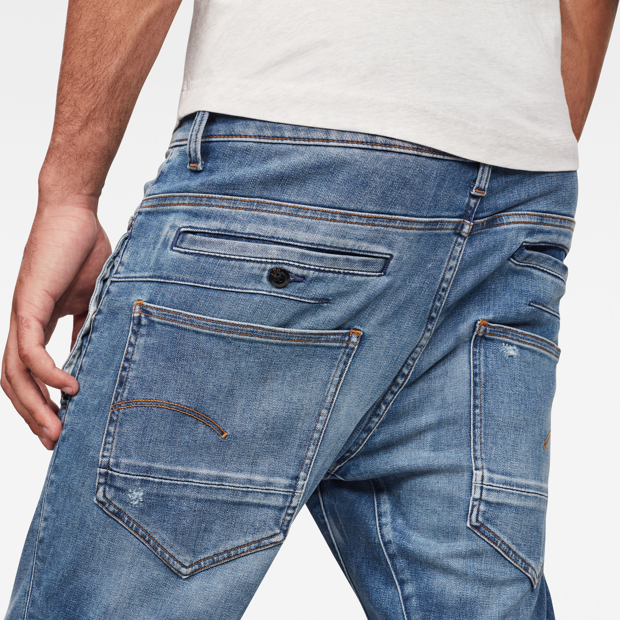 Zapatillas Adidas Hombres G-Star D-Staq 3D Slim Fit Jeans Grey - Main Image