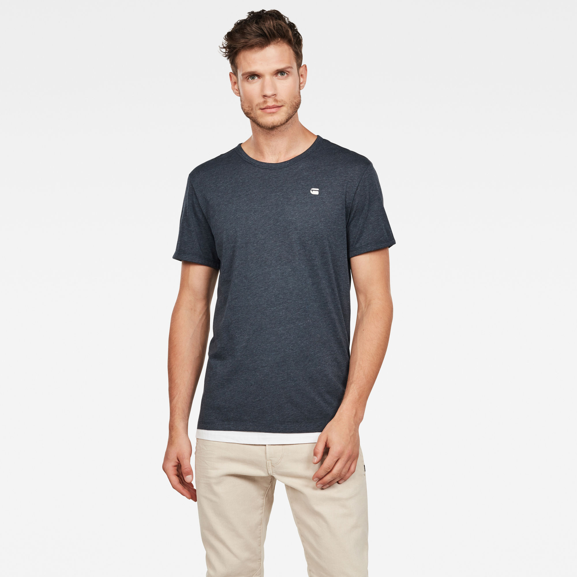 Basic S T-Shirt | Medium blue | G-Star RAW®