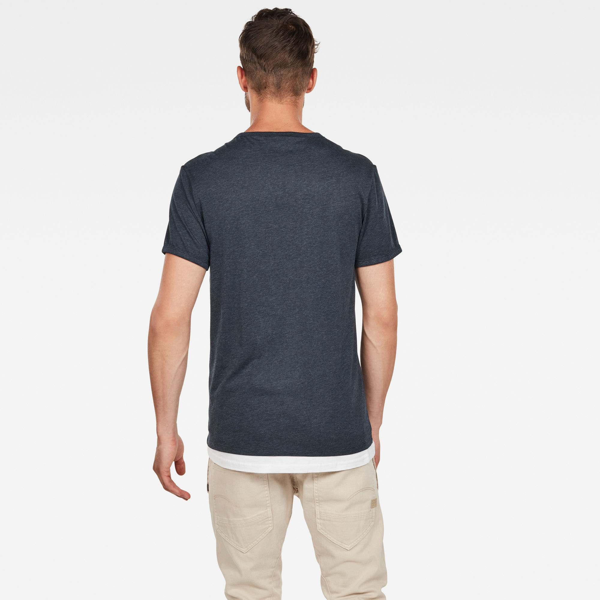 Basic S T-Shirt | Medium blue | G-Star RAW®