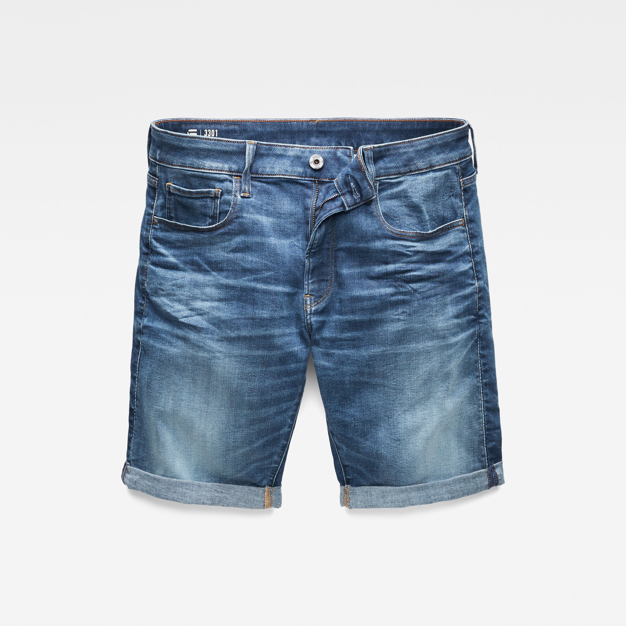3301 Denim Slim Shorts Medium blue GStar RAW®