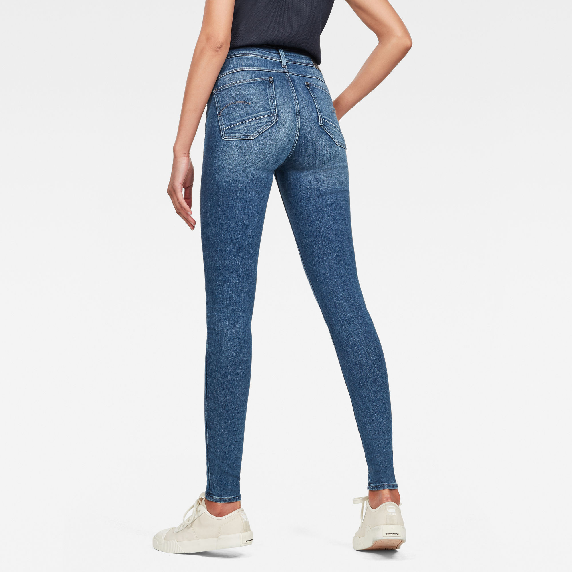 Lhana High Super Skinny Jeans | Light blue | G-Star RAW®