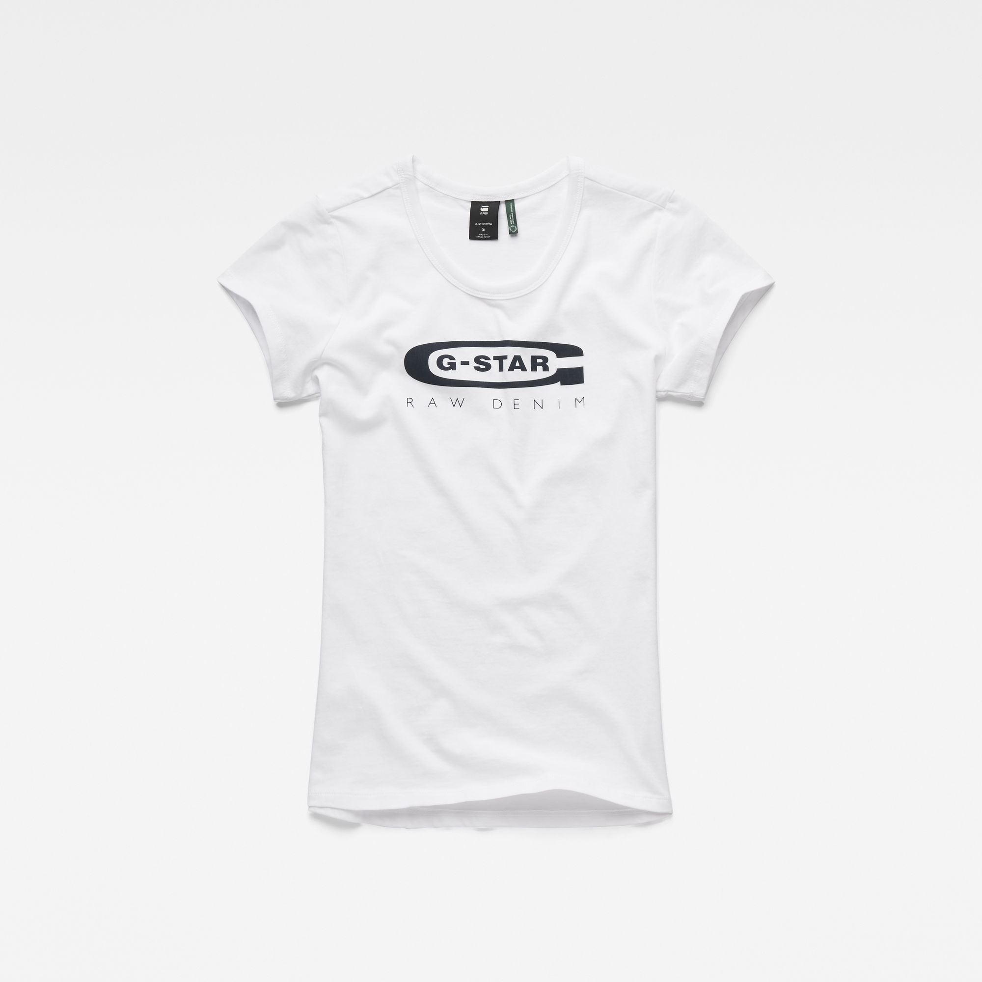 Graphic 20 Slim T Shirt Women White G Star Raw® 7151