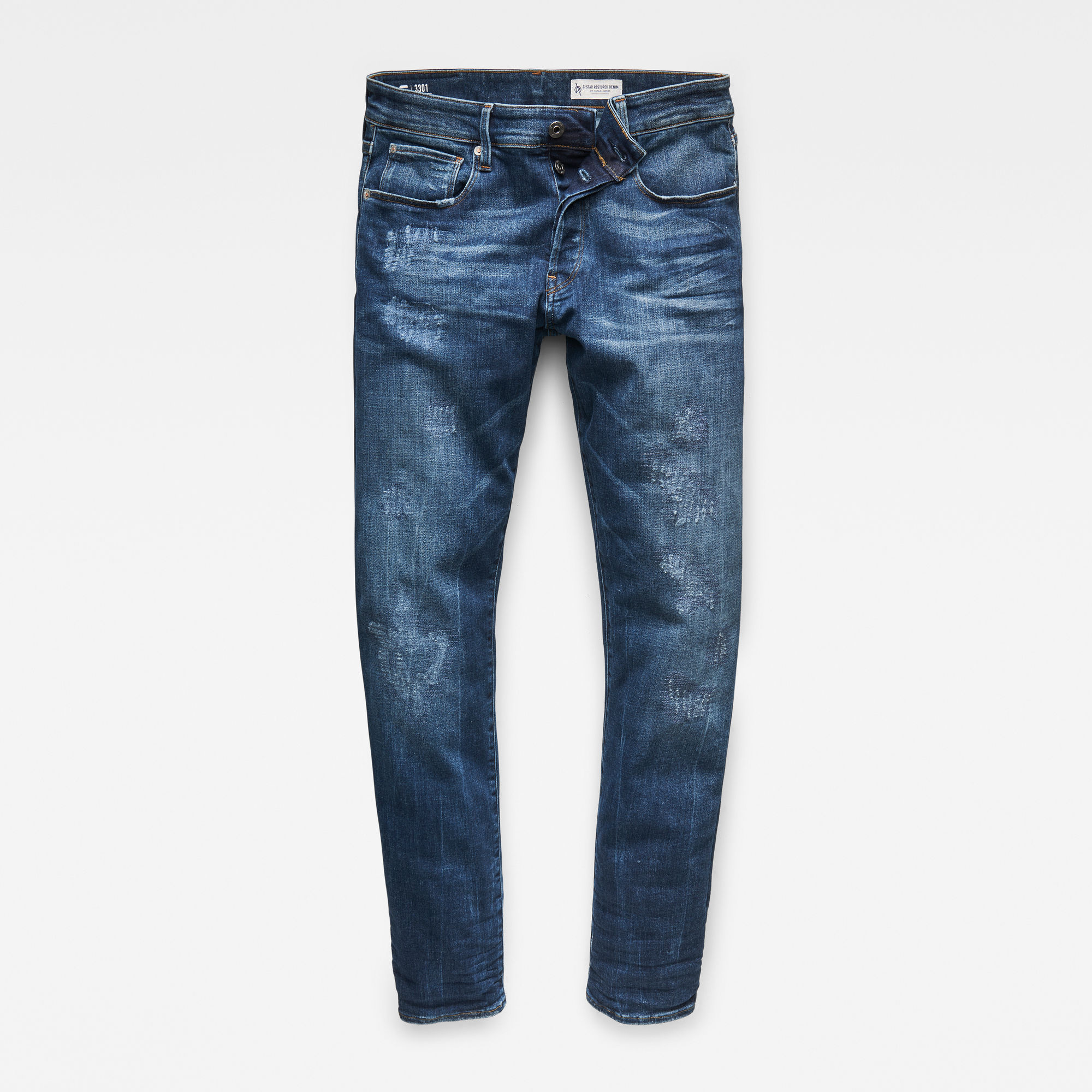 3301 Straight Jeans | Dark blue | G-Star RAW®